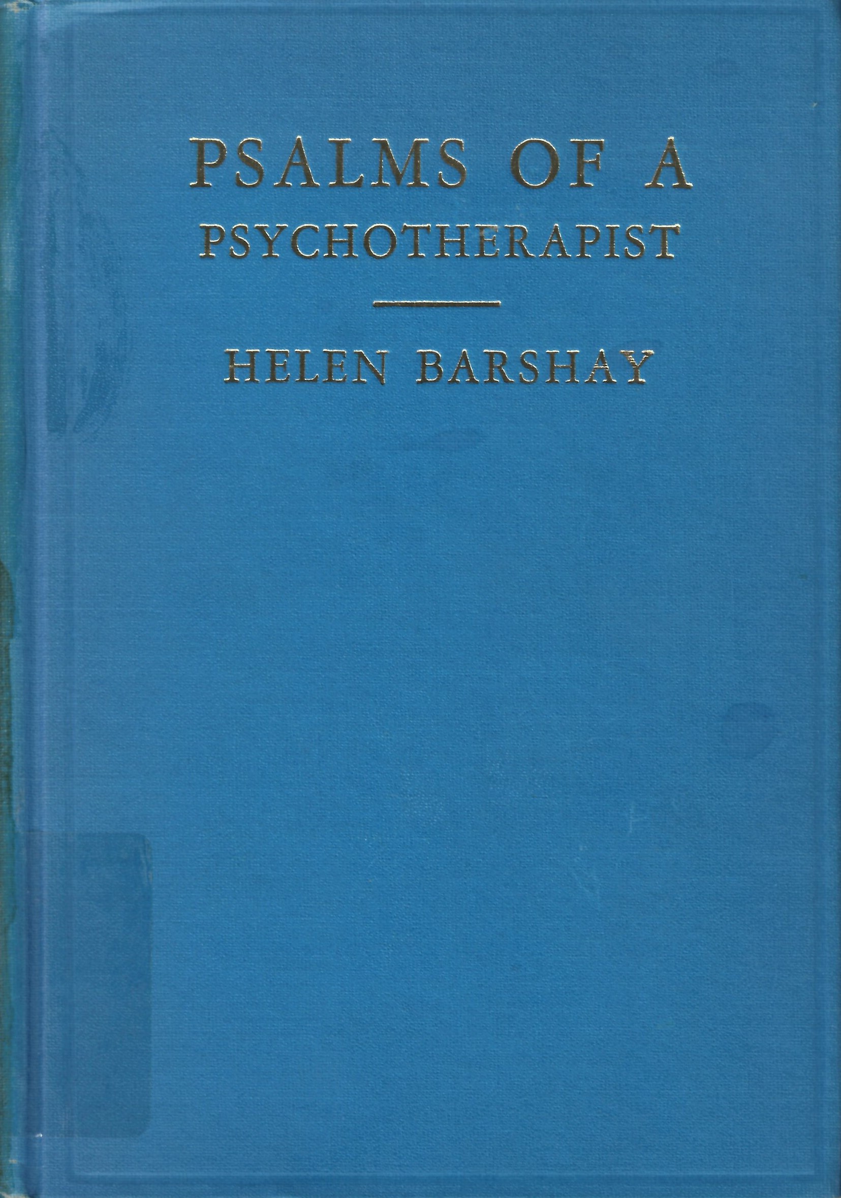 Psalms of a psychotherapist