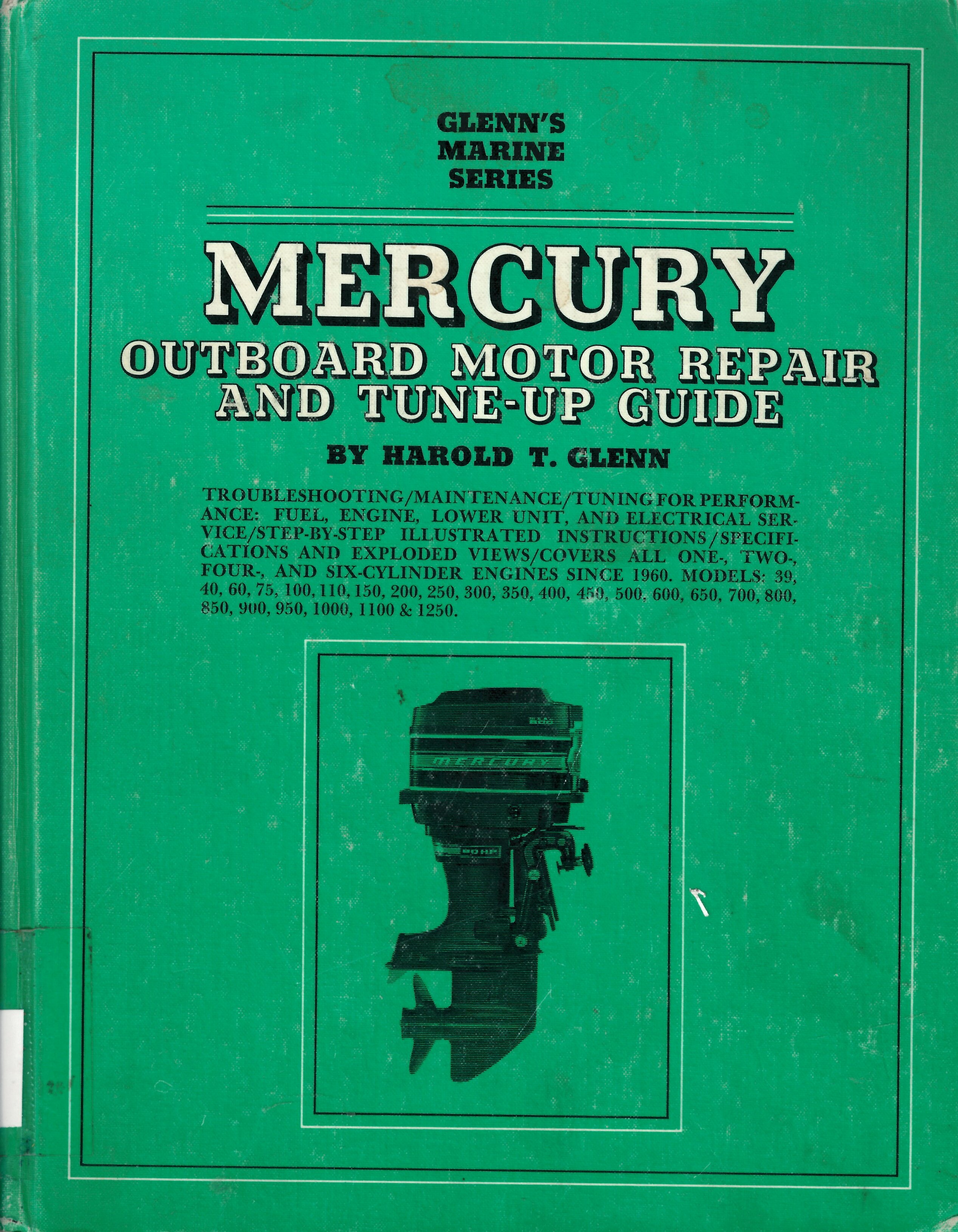 Mercury outboard motor repair and tune-up guide