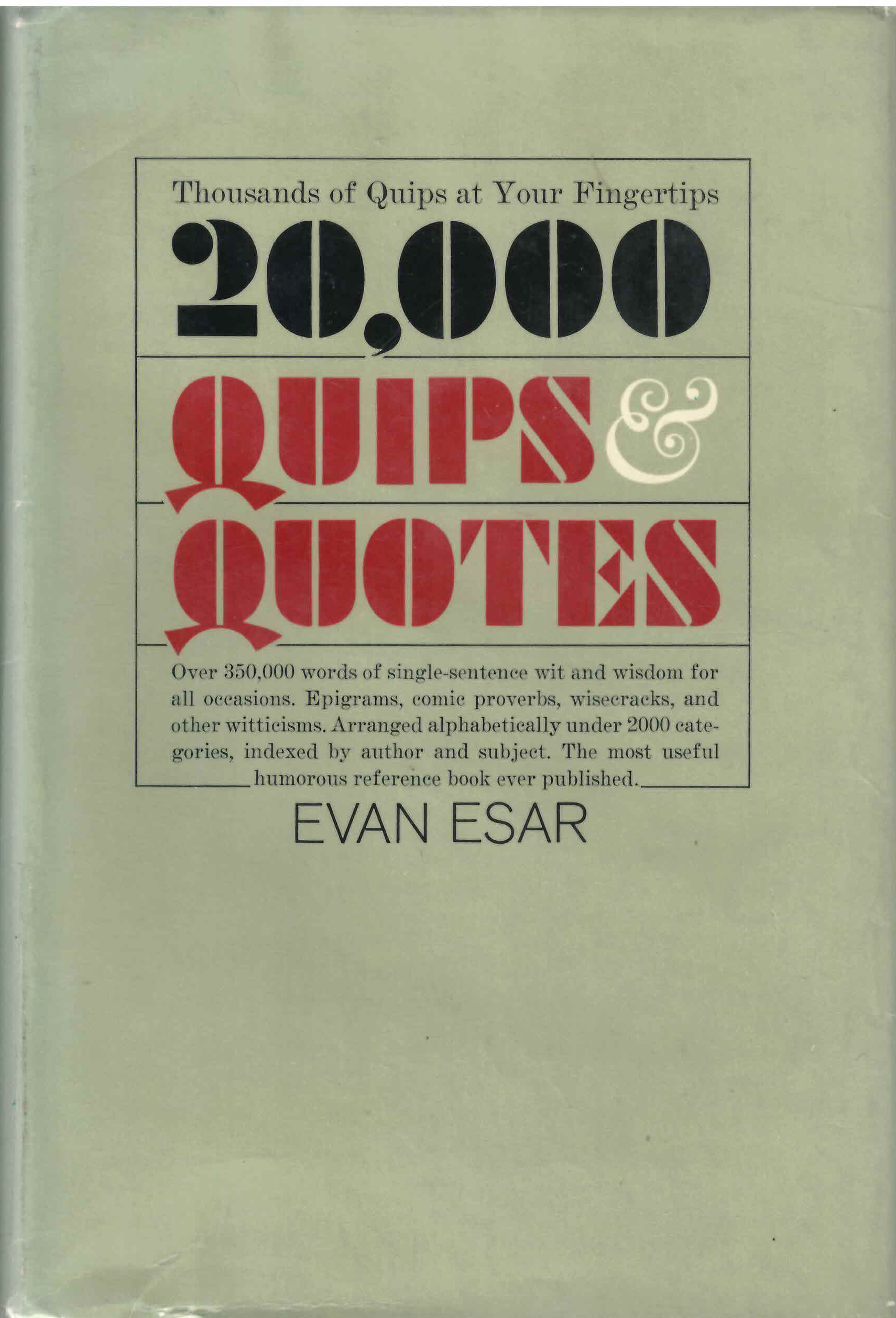 20,000 quips and quotes