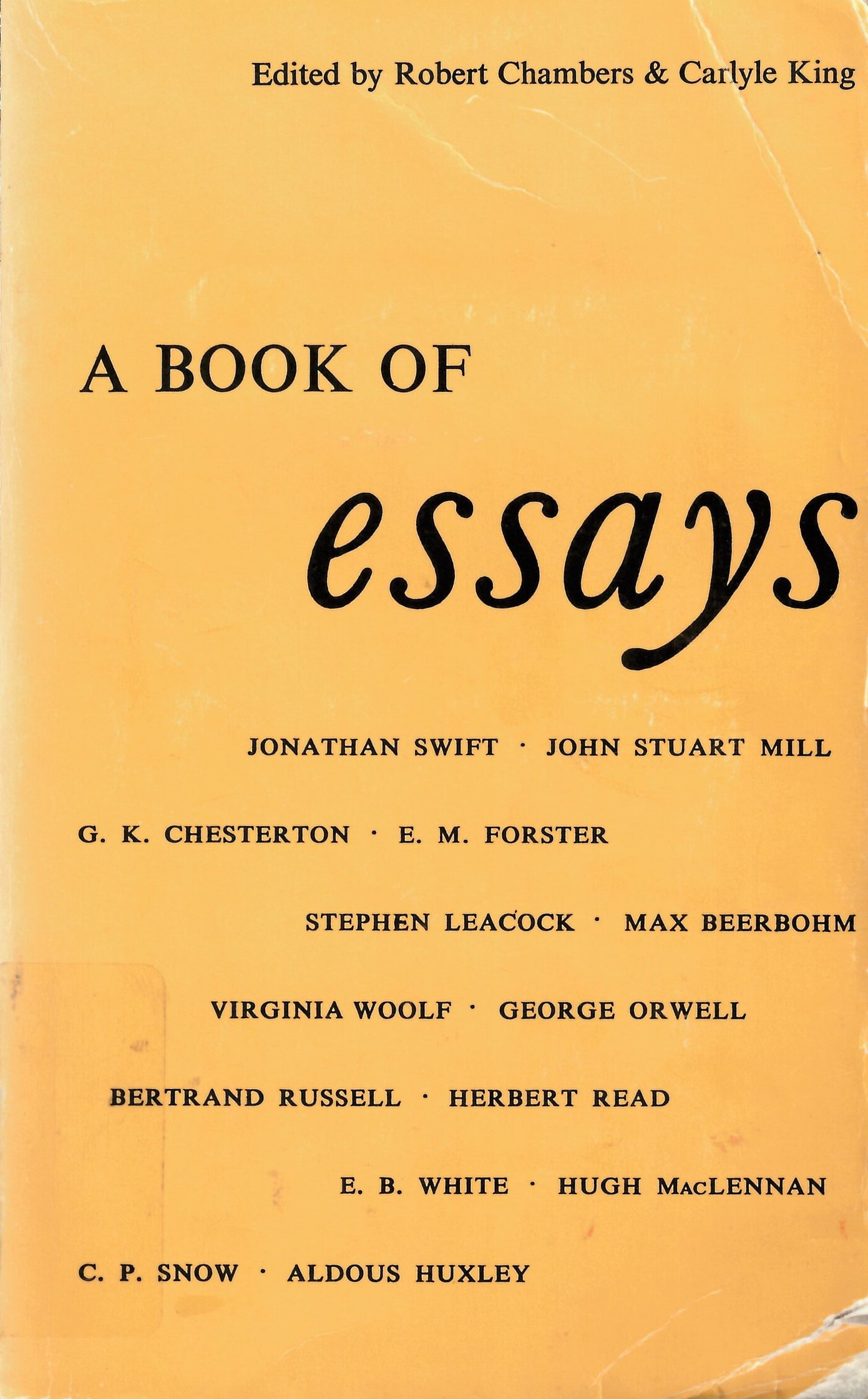 Book of essays