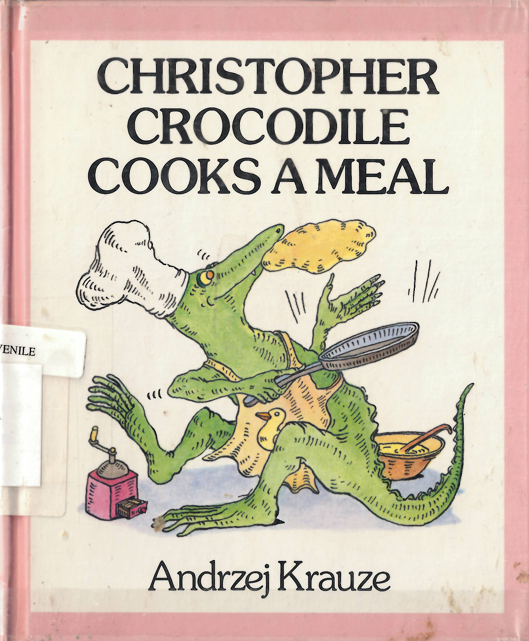 Christopher crocodile cooks a meal