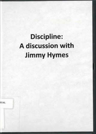 Discipline : discussion with Jimmy Hymes