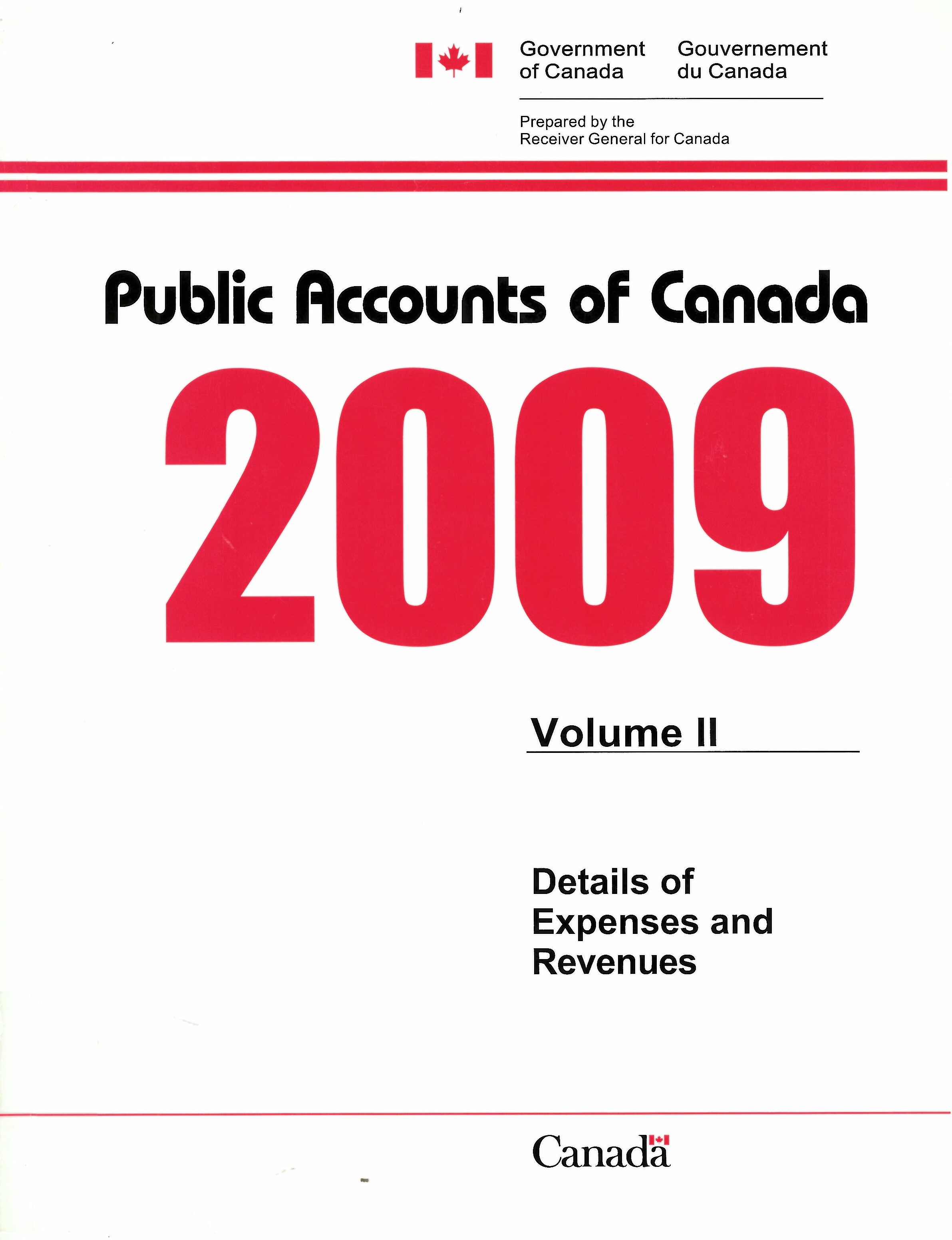 Public accounts of Canada