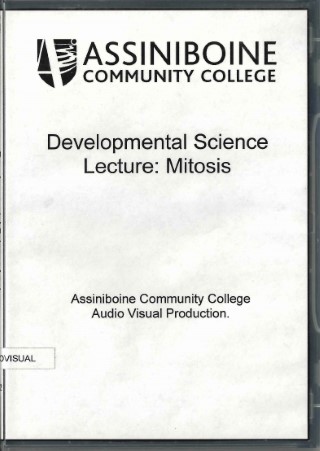 Developmental Science lecture : mitosis