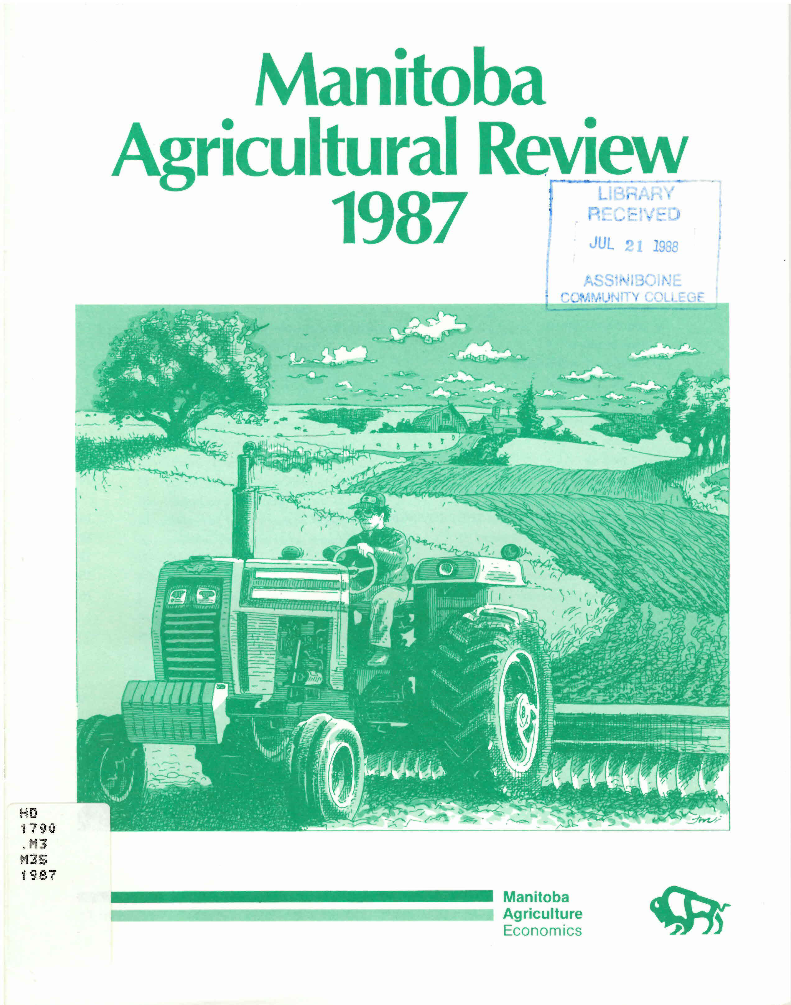 Manitoba agricultural review