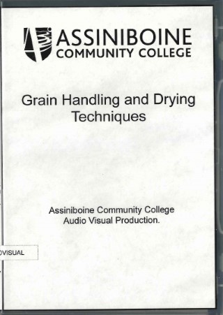 Grain handling and drying techniques