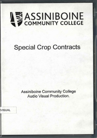 Special crop contracts