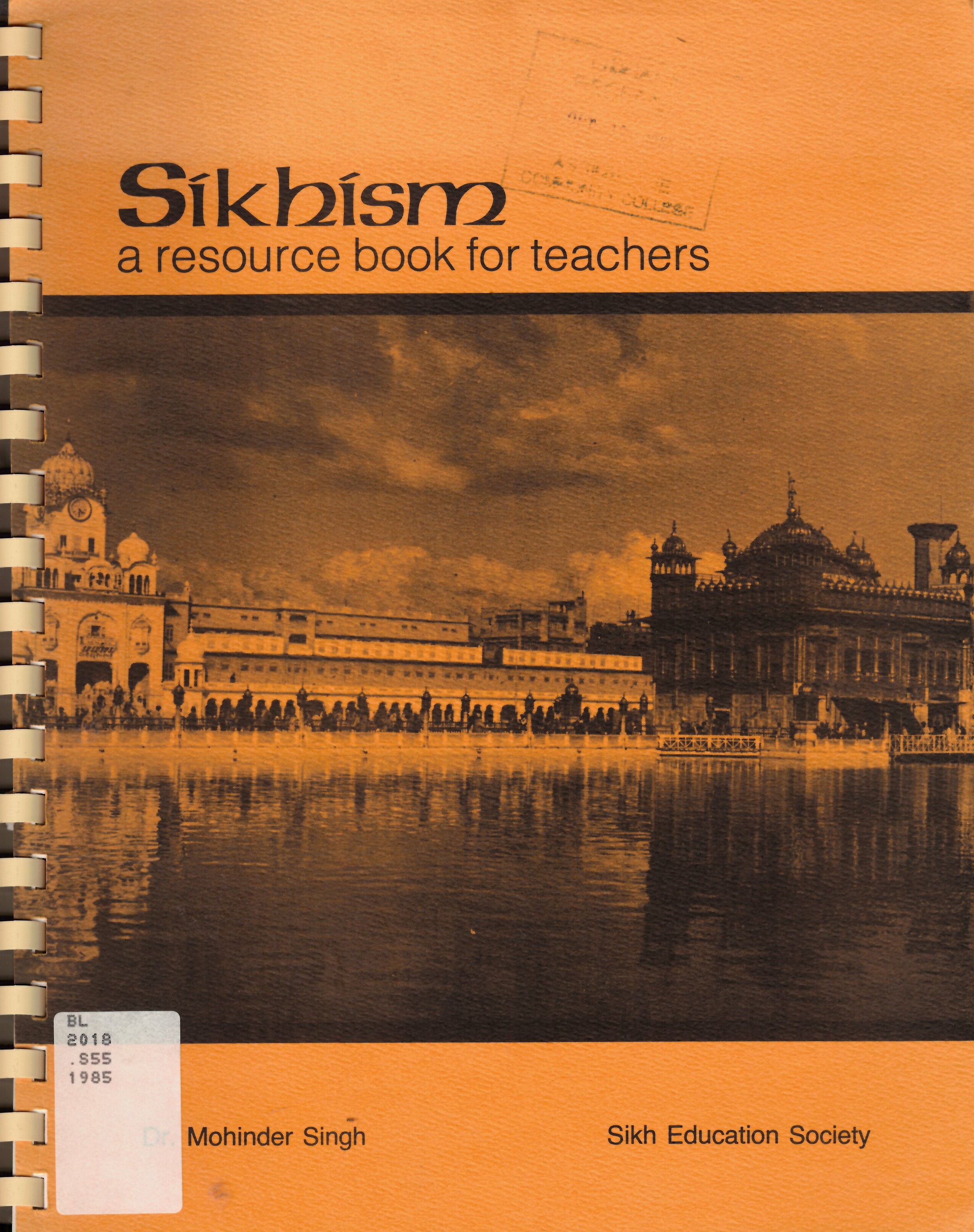 Sikhism: a resource book for teachers /