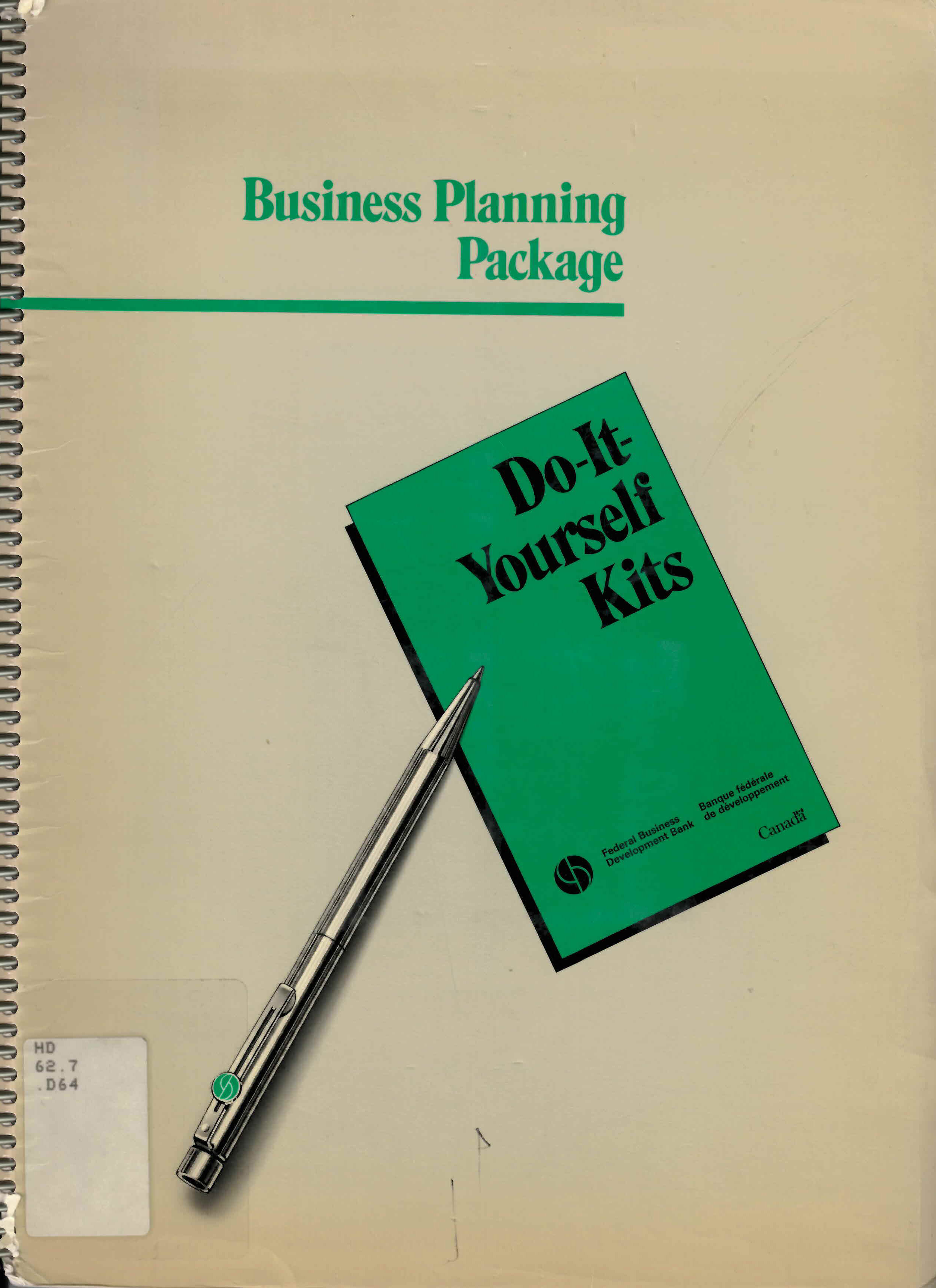 Do it yourself business planning package