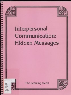 Interpersonal communication: hidden messages
