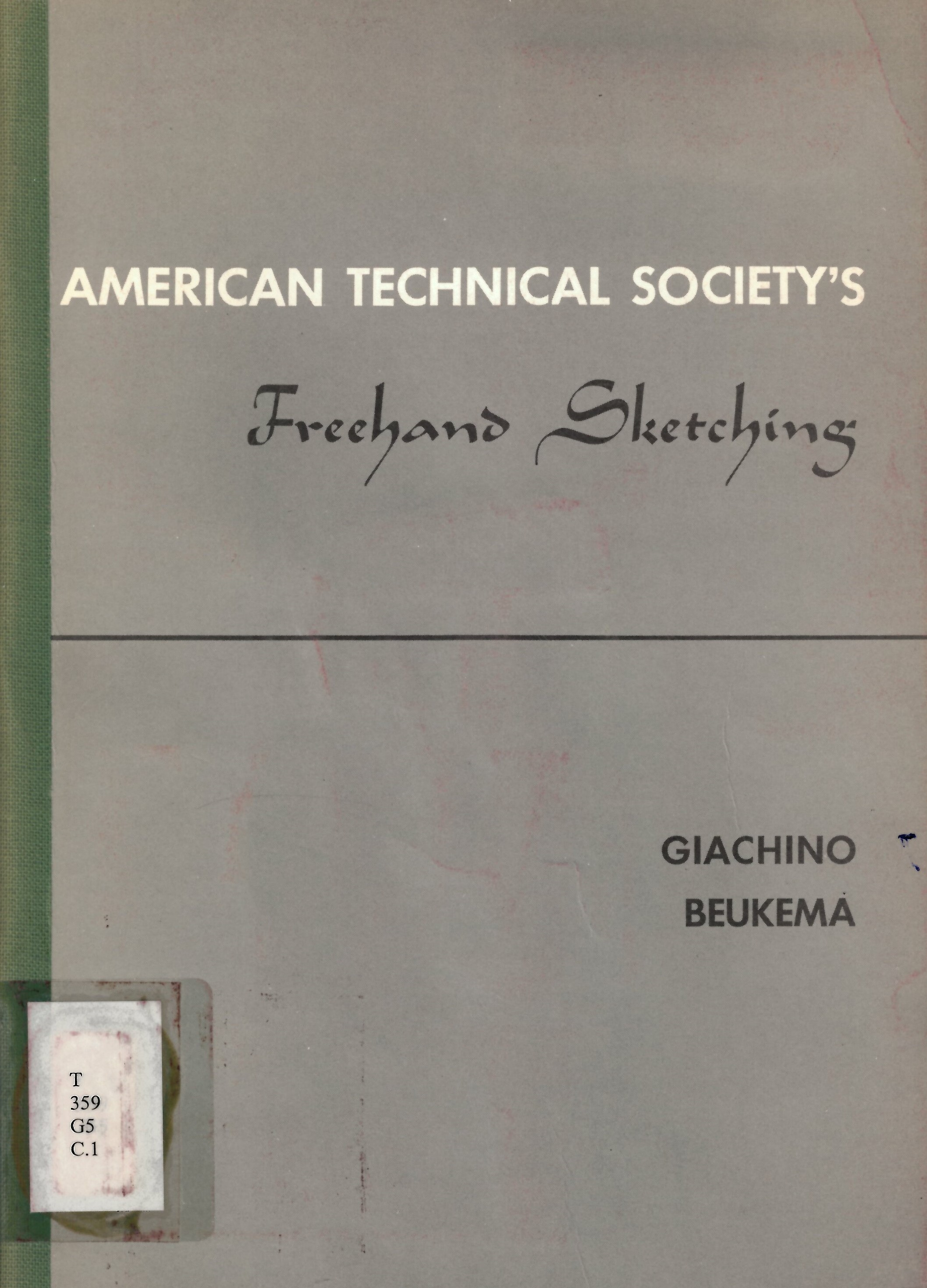 American Technical Society's freehand sketching