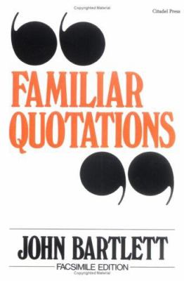 Collection of familiar quotations