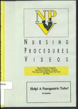 Help!  A nasogastric tube!