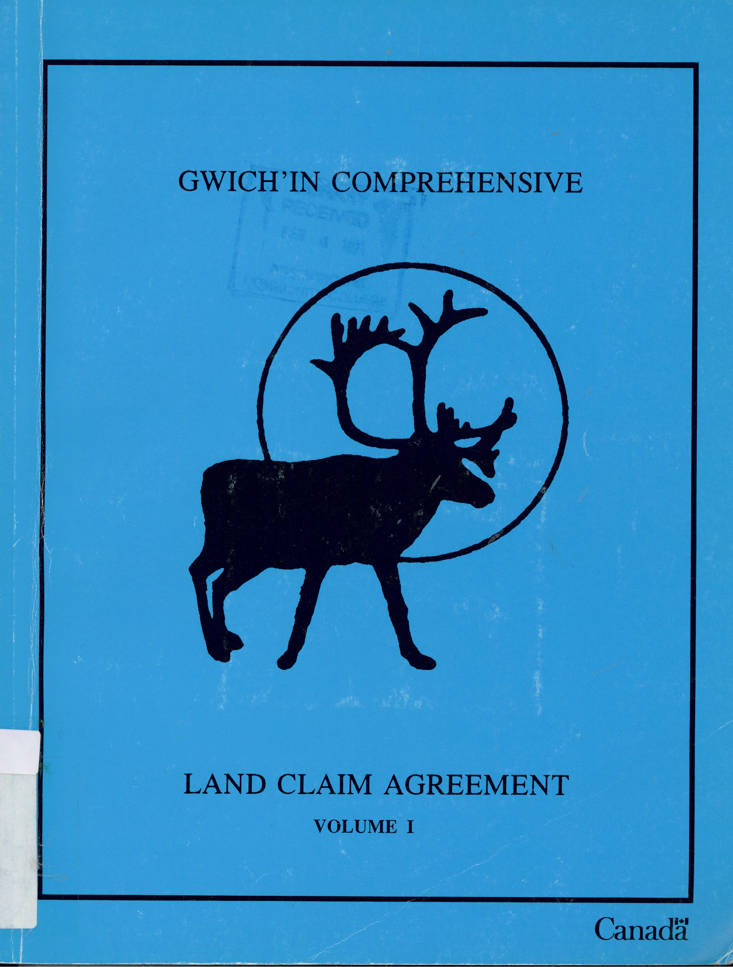 Gwich'in comprehensive land claim agreement