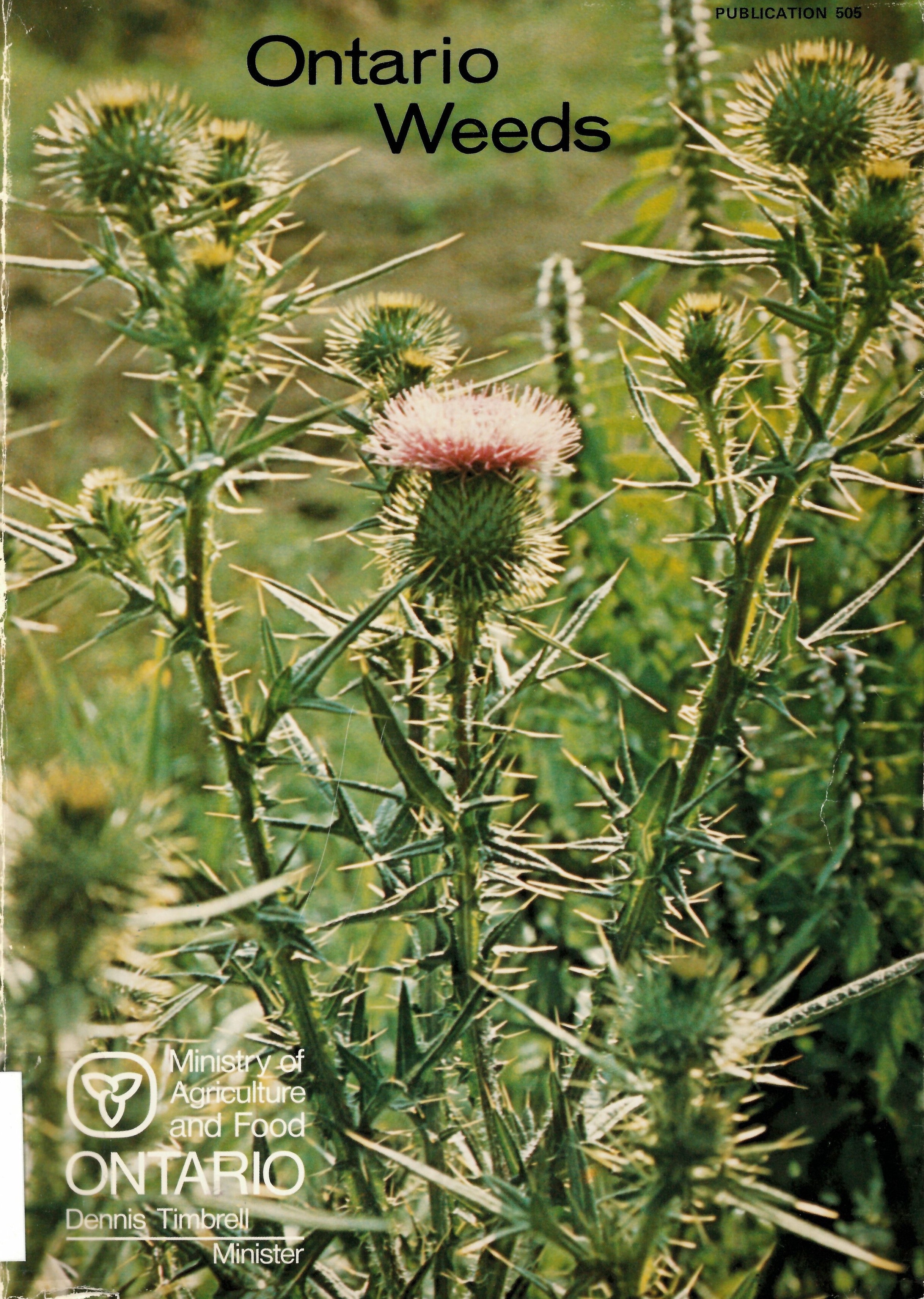 Ontario weeds: : descriptions, illustrations and keys to their identification / /