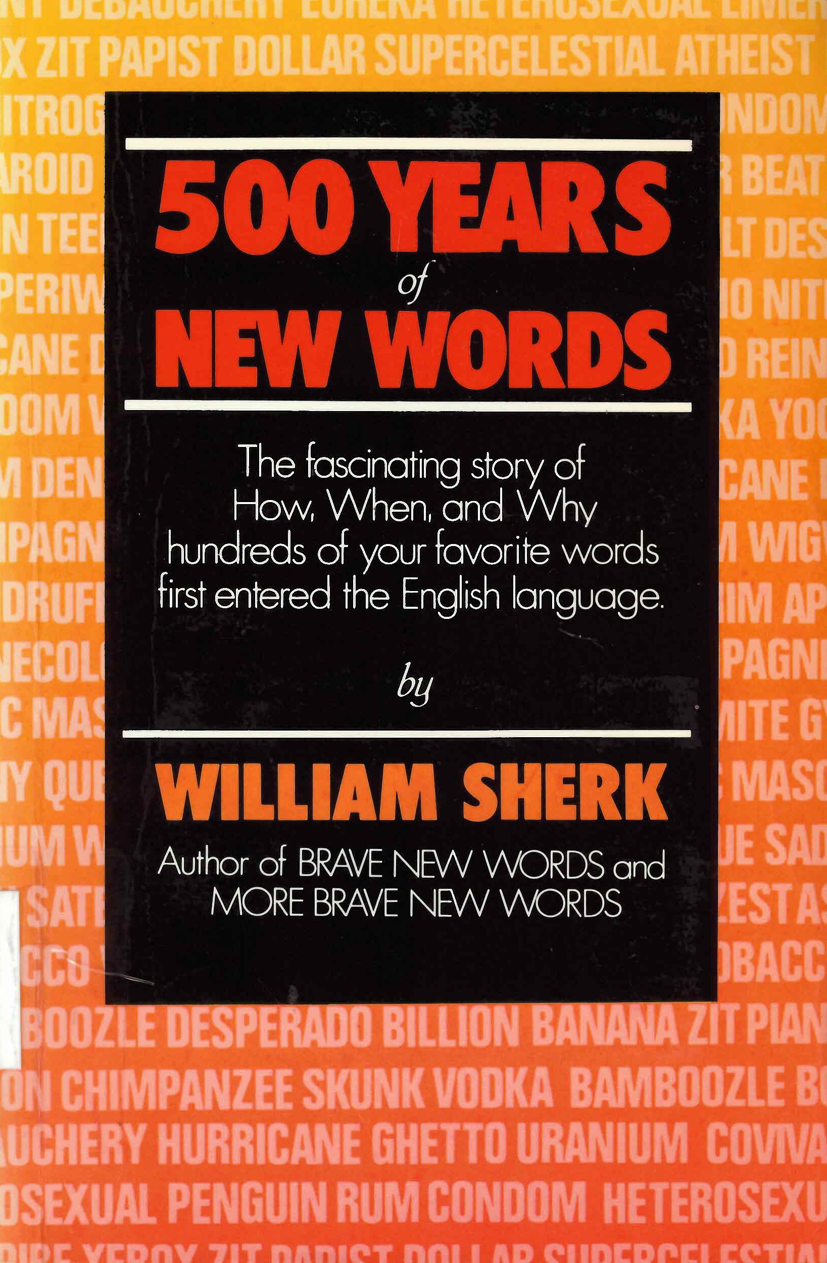 500 years of new words