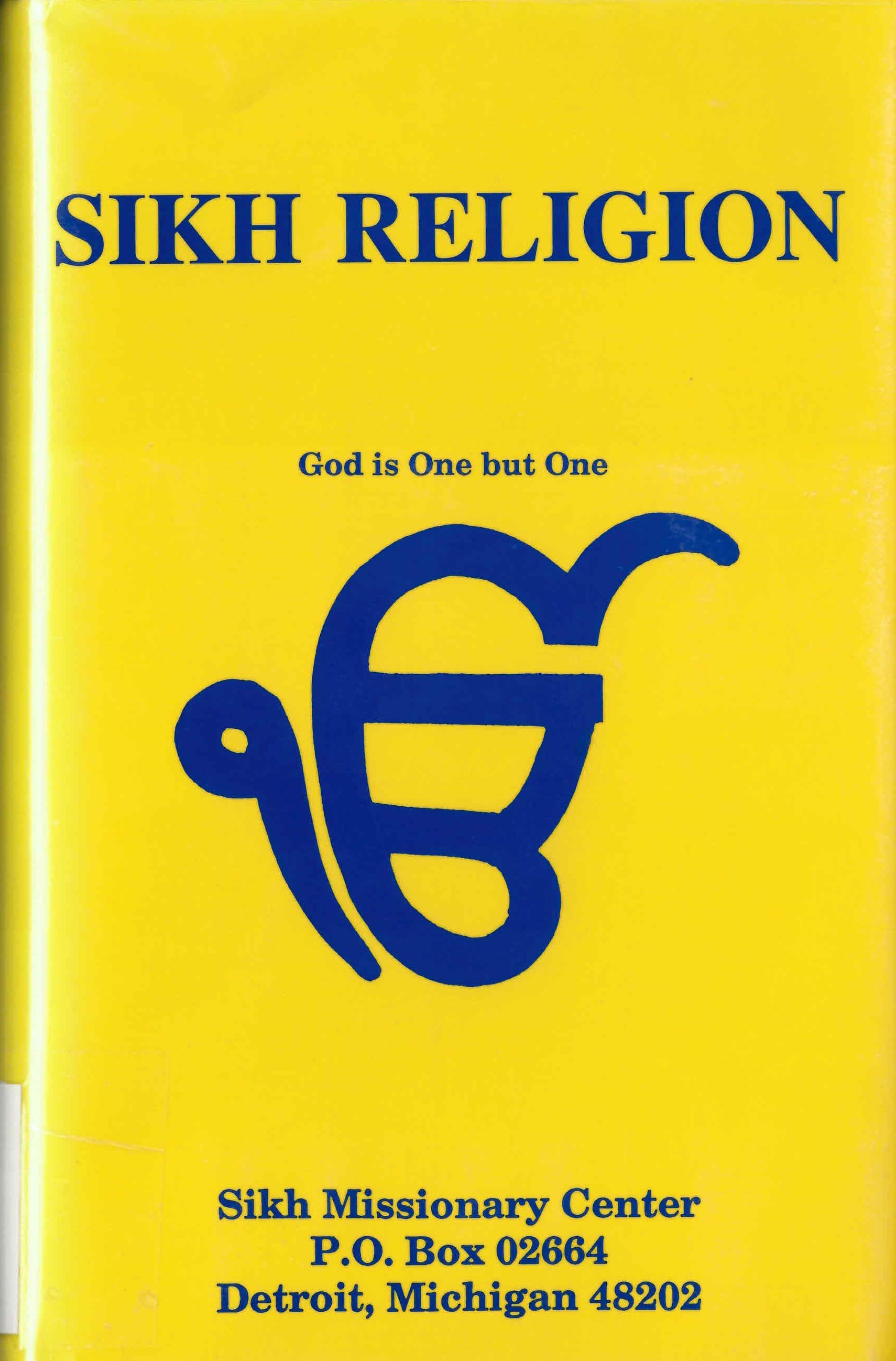 Sikh religion.