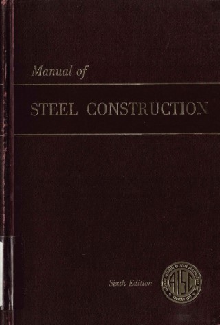 Manual of steel construction