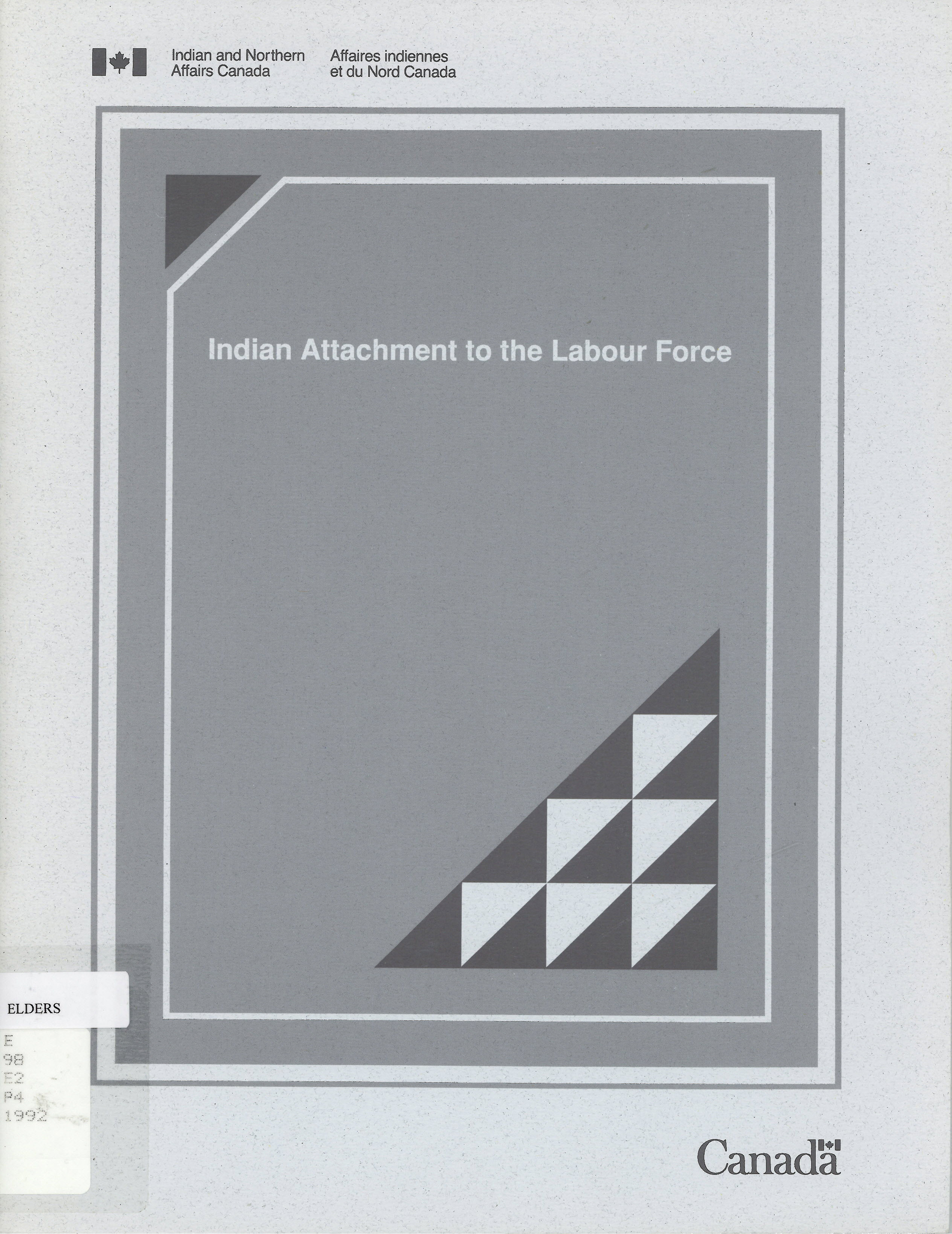 Indian attachment to the labour force