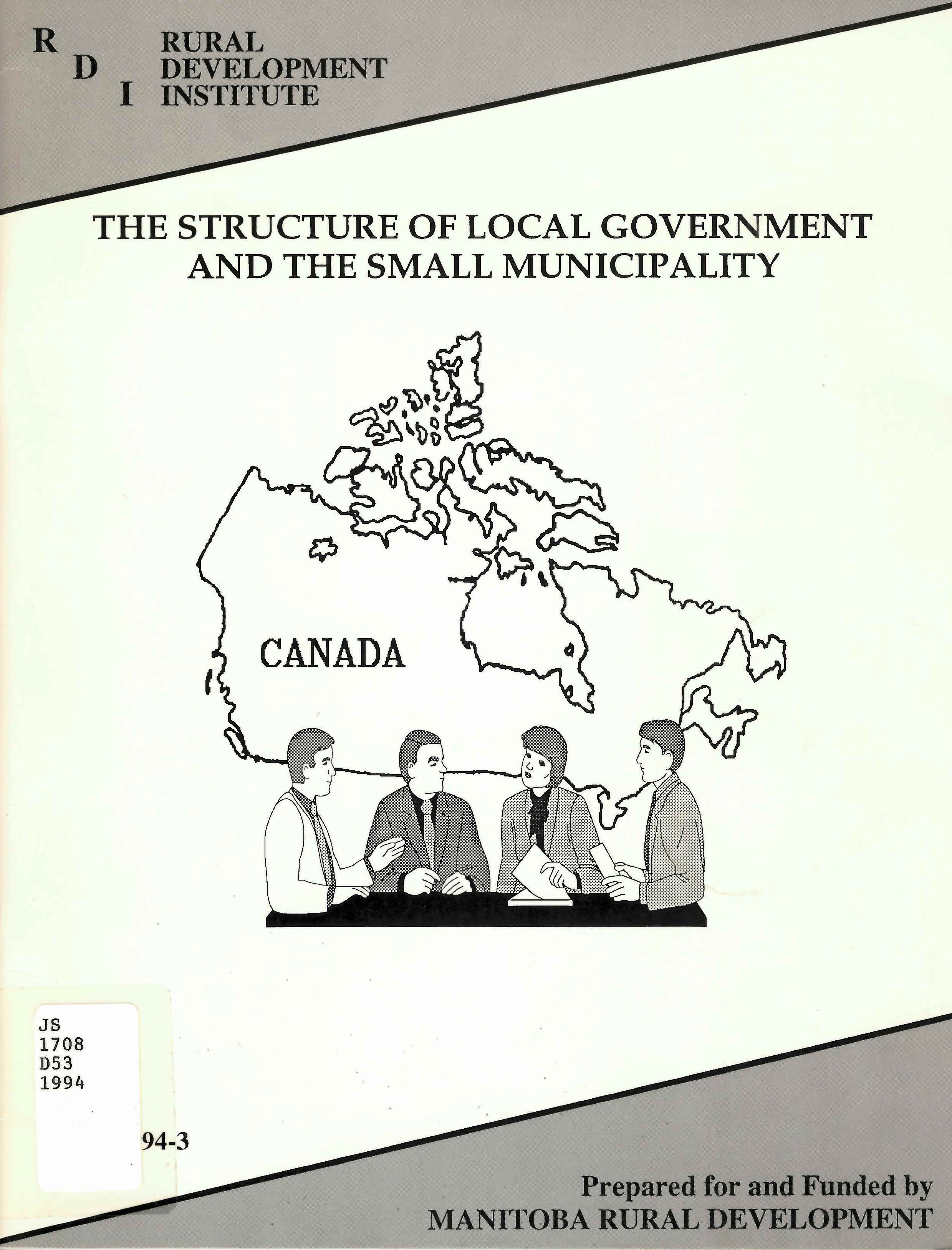 The structure of local government and the small municipality