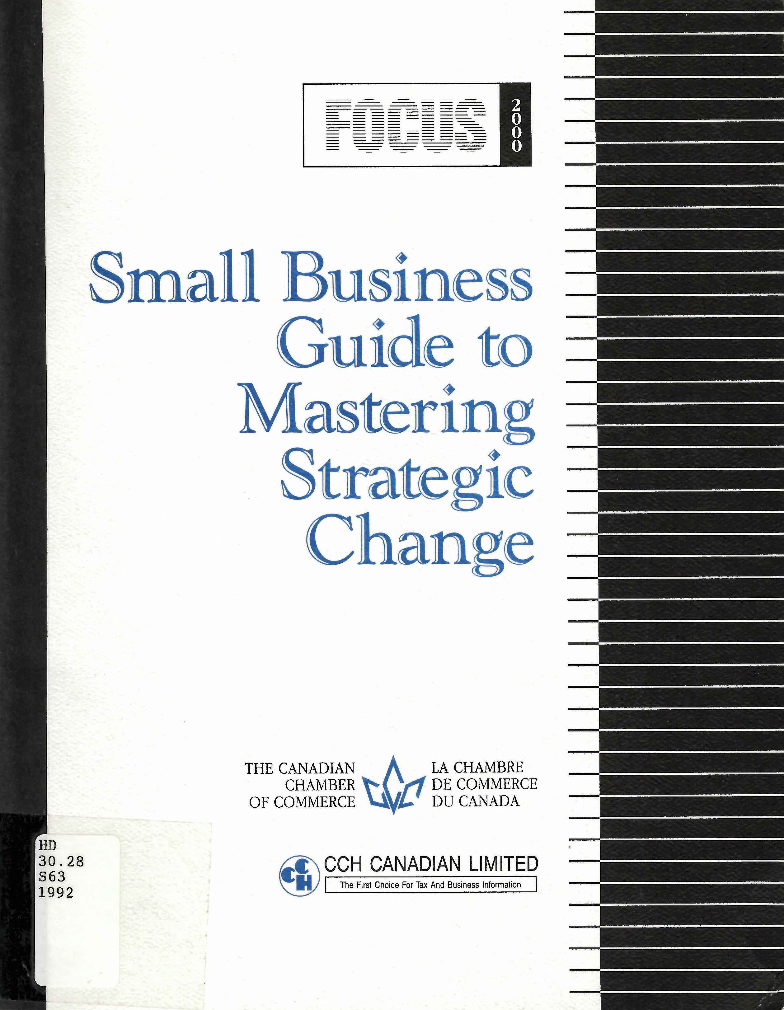 Small business guide to mastering strategic change