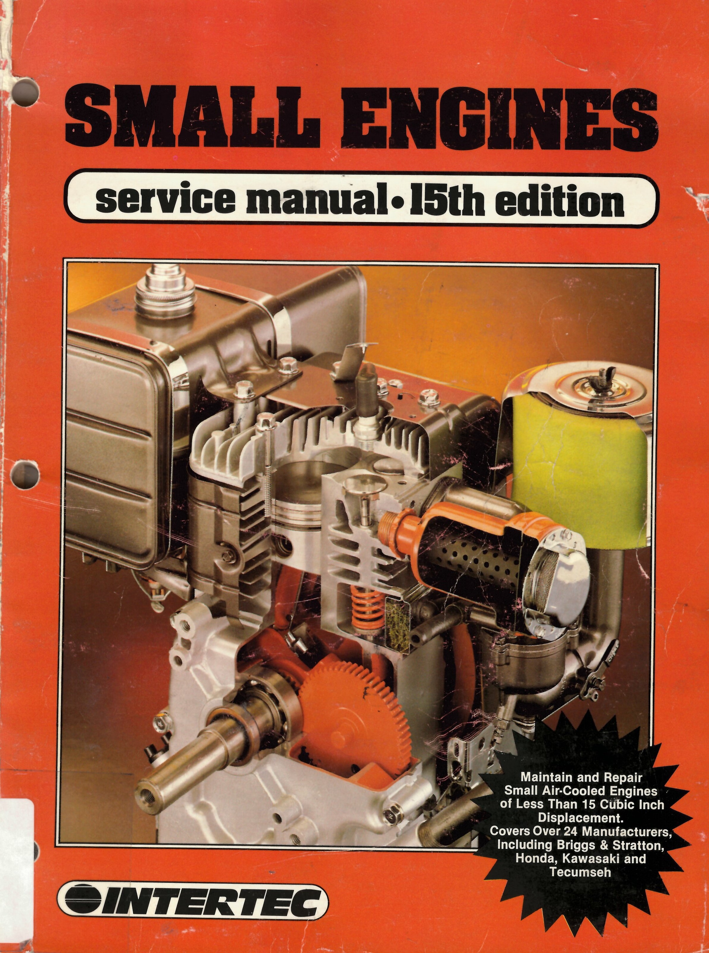 Small air-cooled engines service manual.