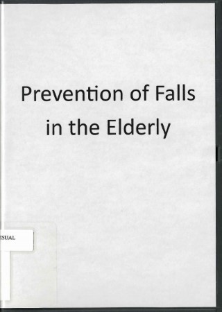 Prevention of falls in the elderly