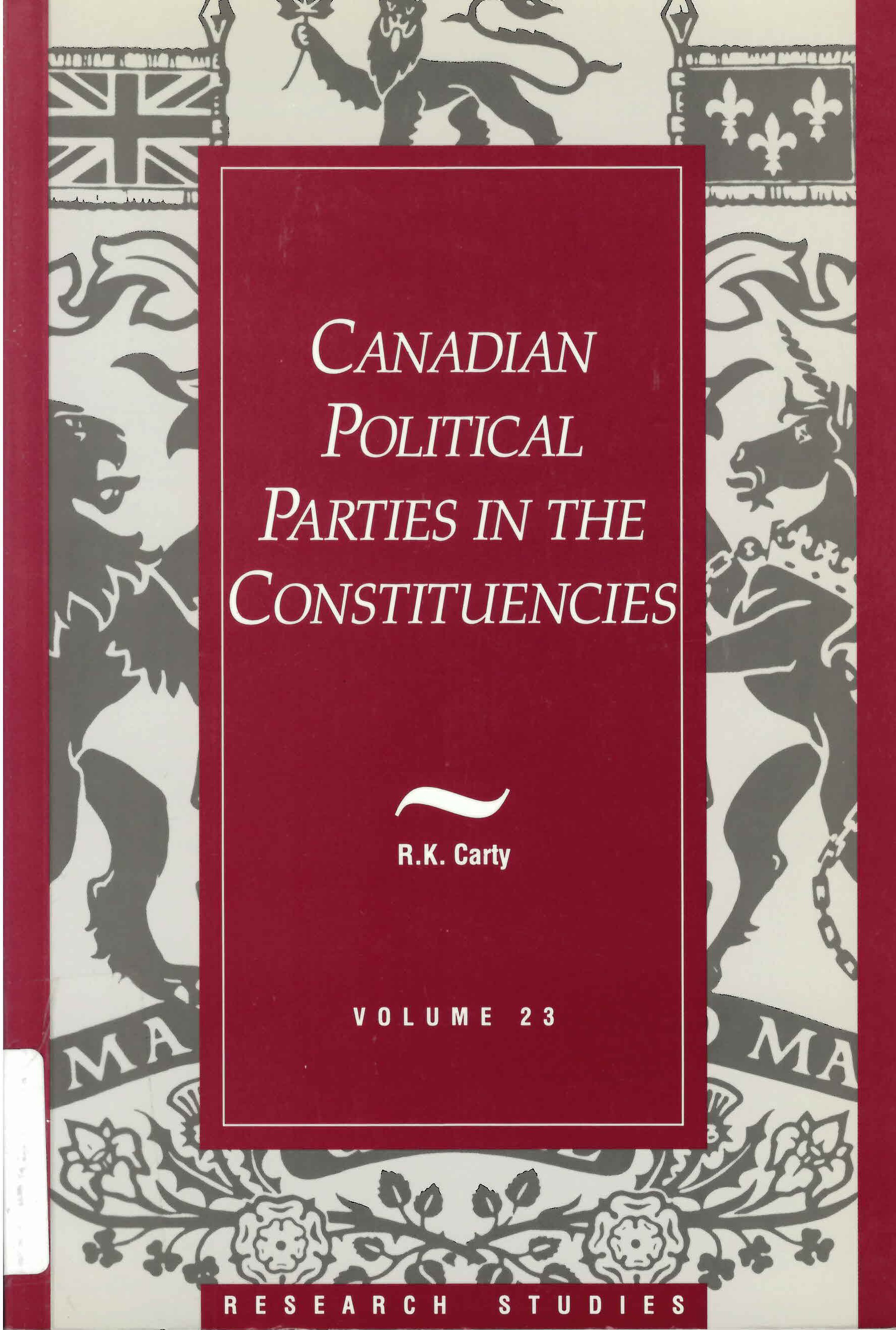 Canadian political parties in the constituencies