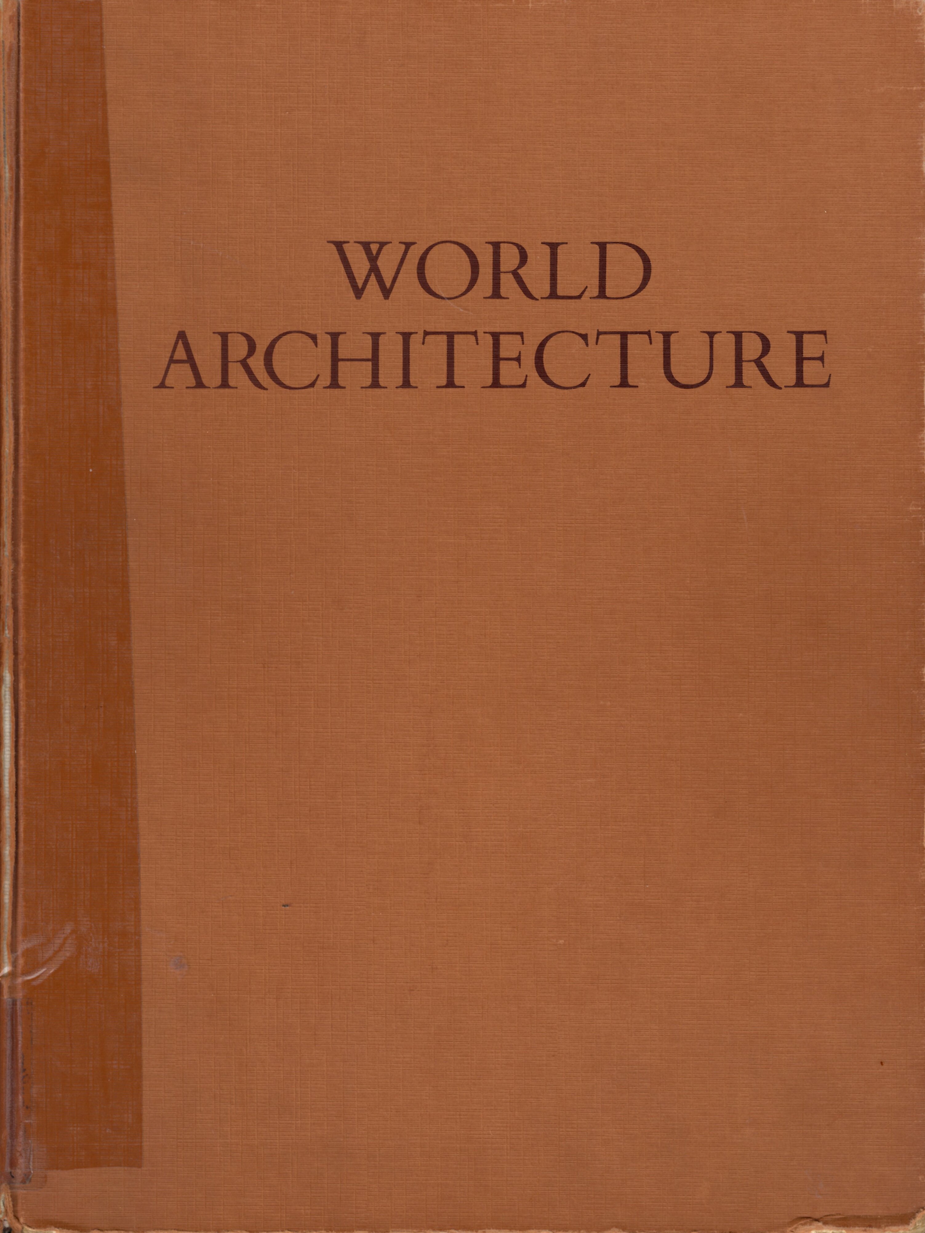 World architecture : an illustrated history