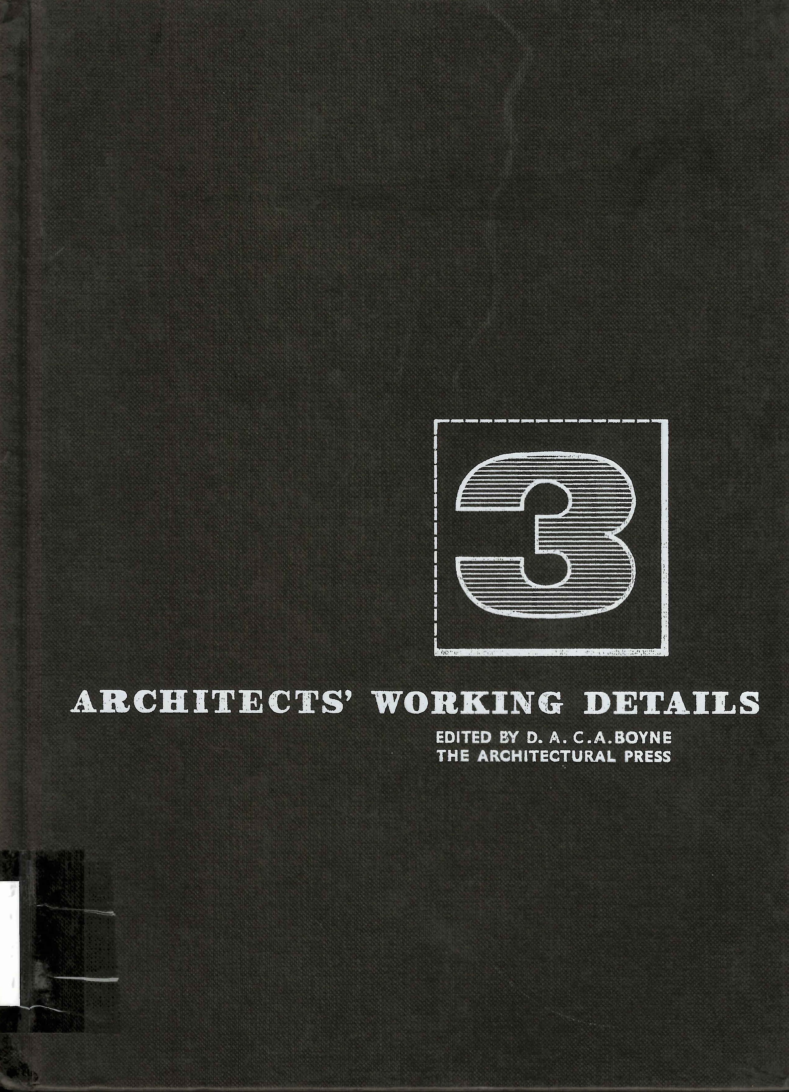 Architects' working details