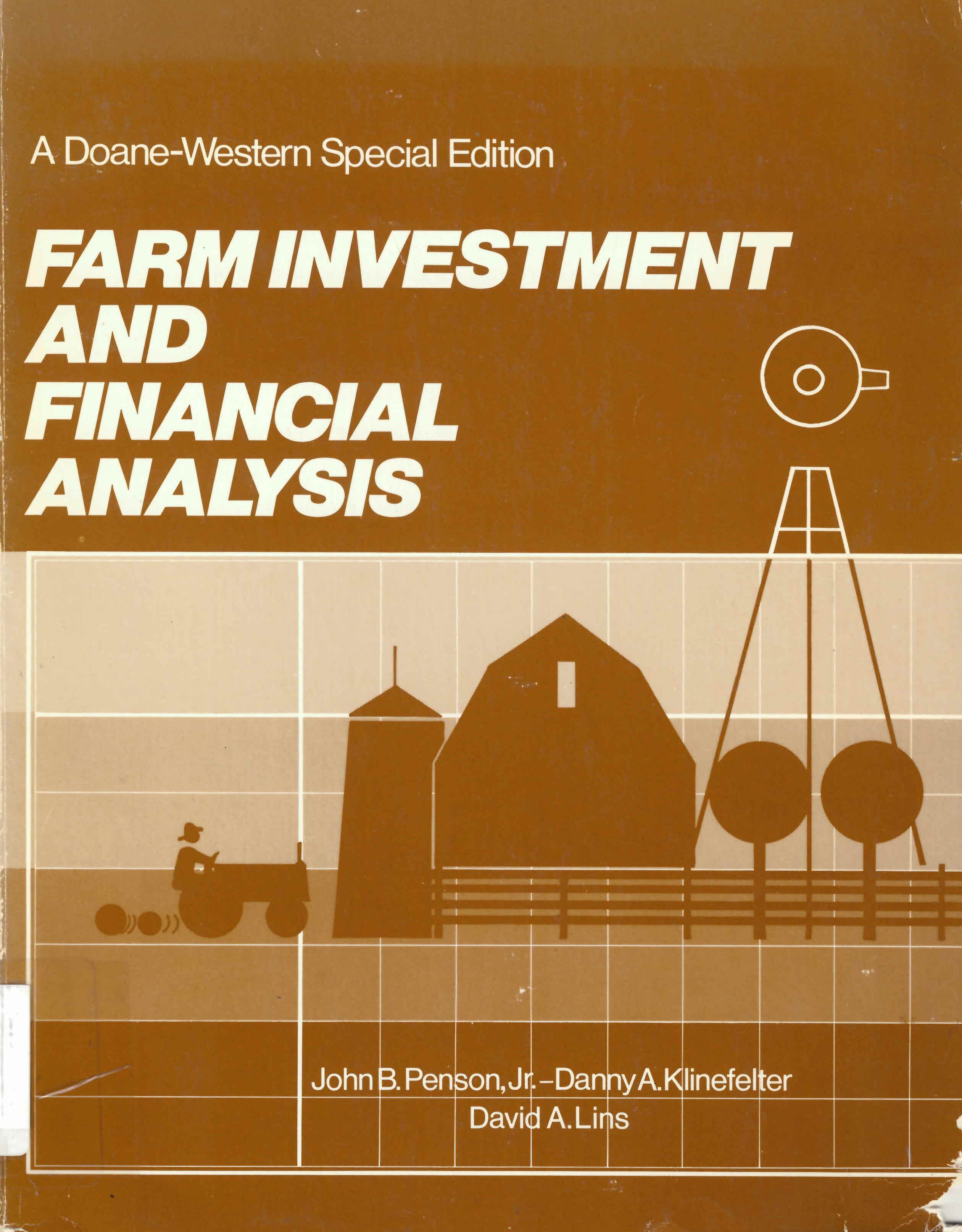Farm investment and financial analysis