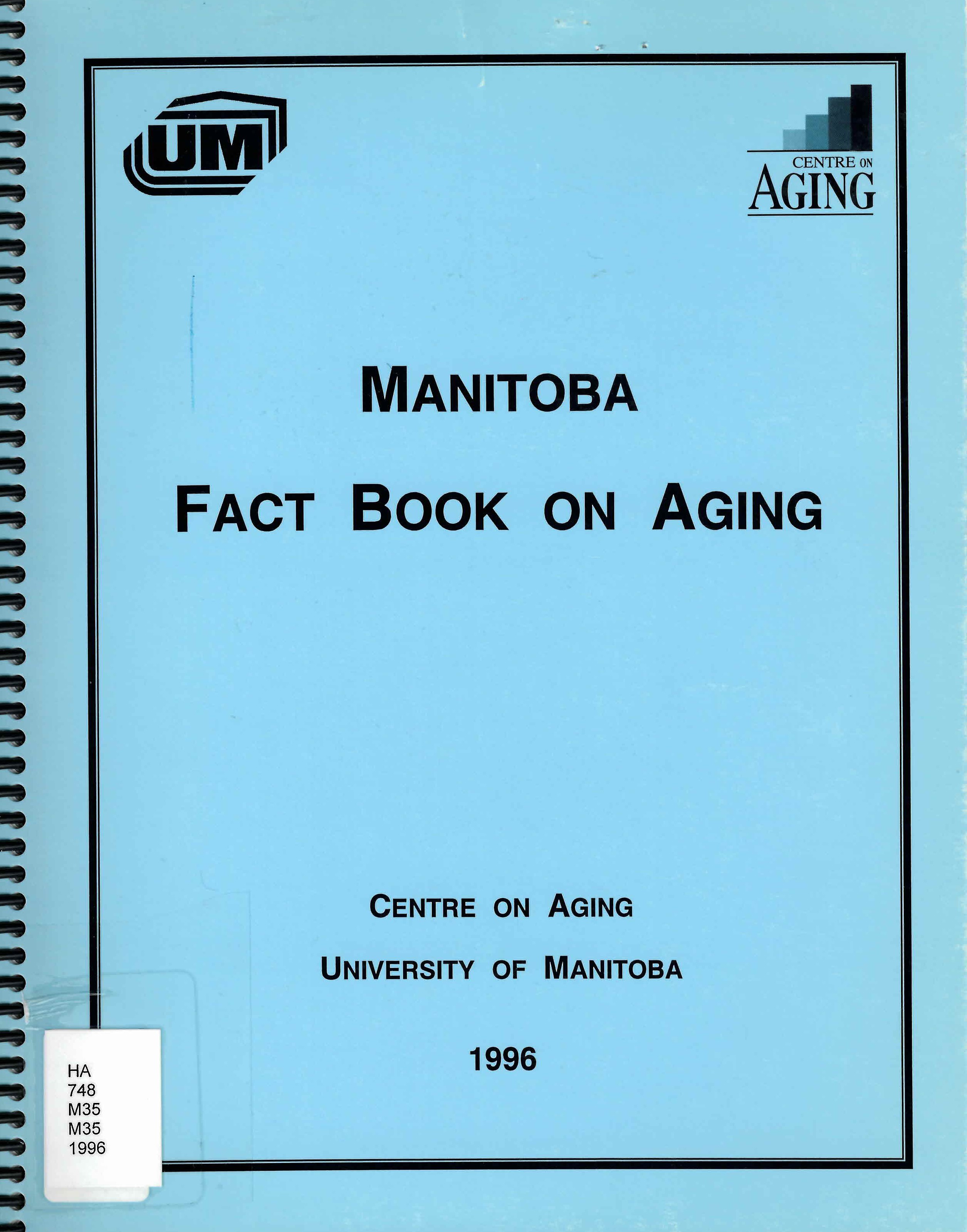 Manitoba fact book on aging