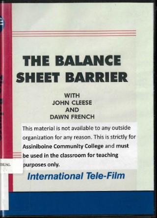 The Balance sheet barrier