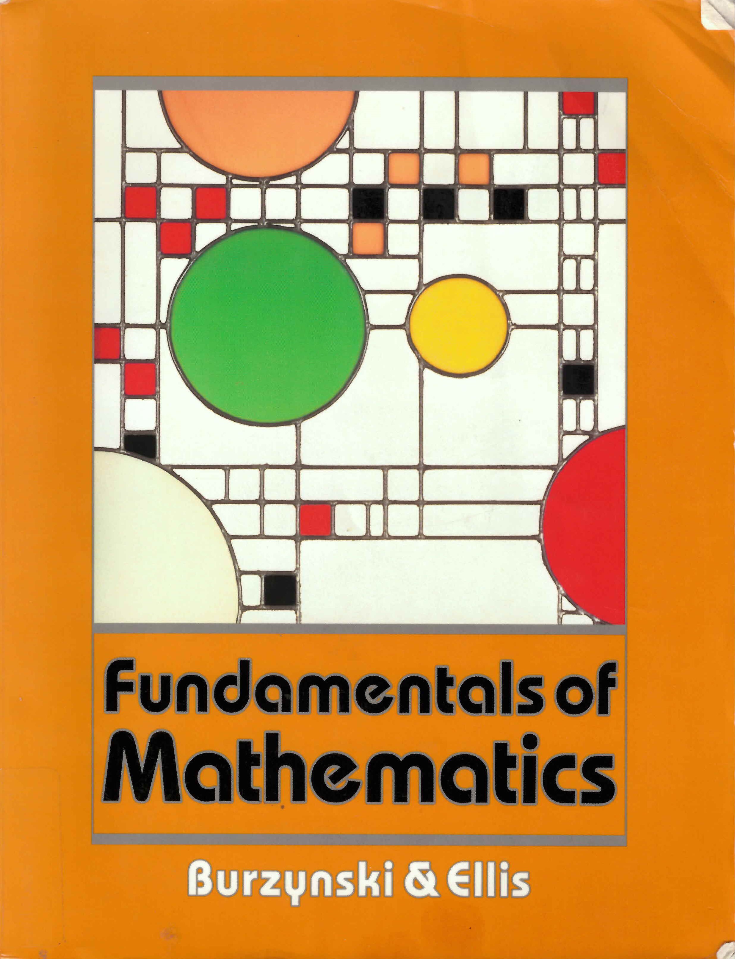 Fundamentals of mathematics