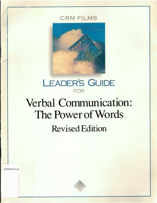 Verbal communication : the power of words.