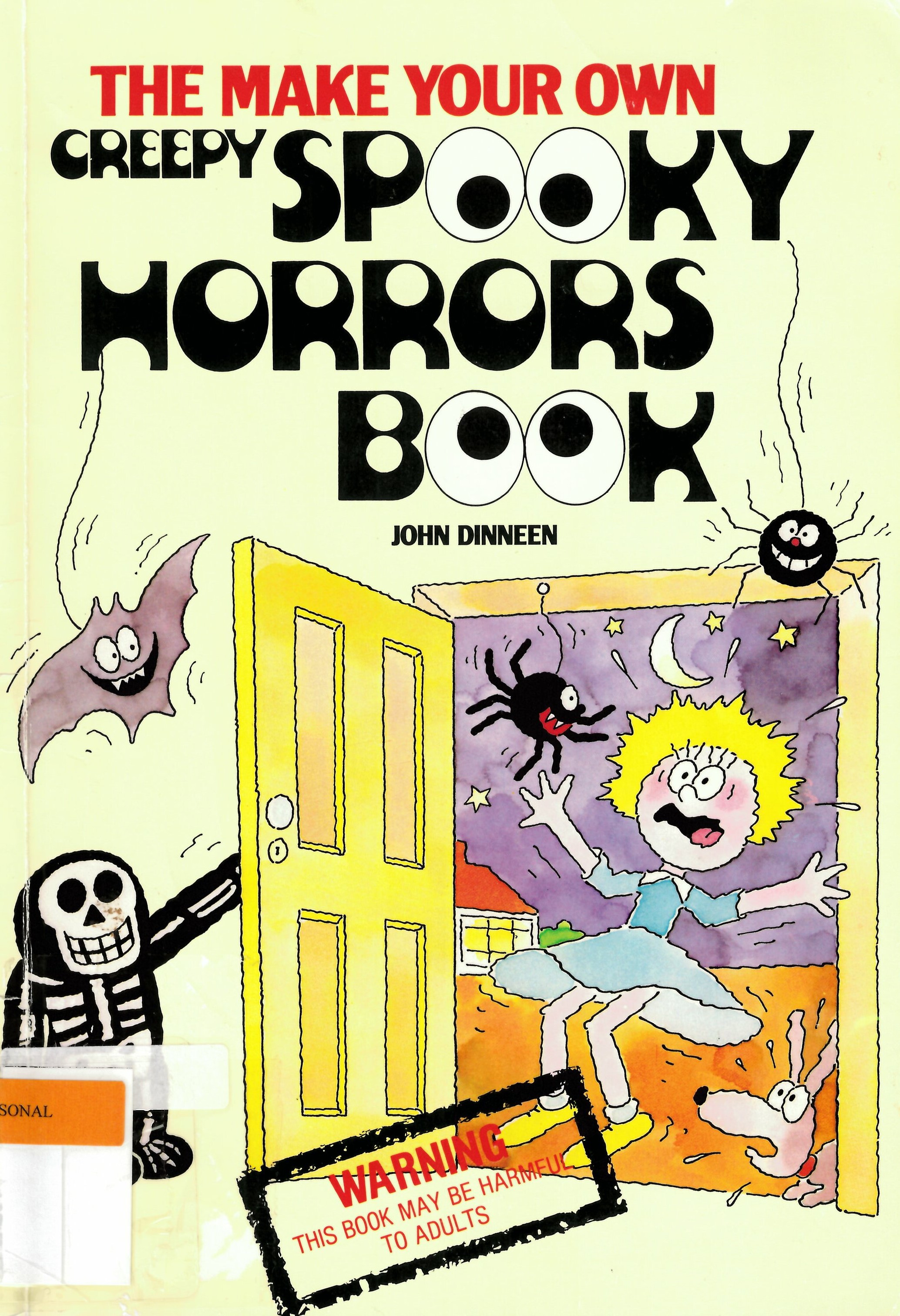 The Make your own creepy spooky horrors book
