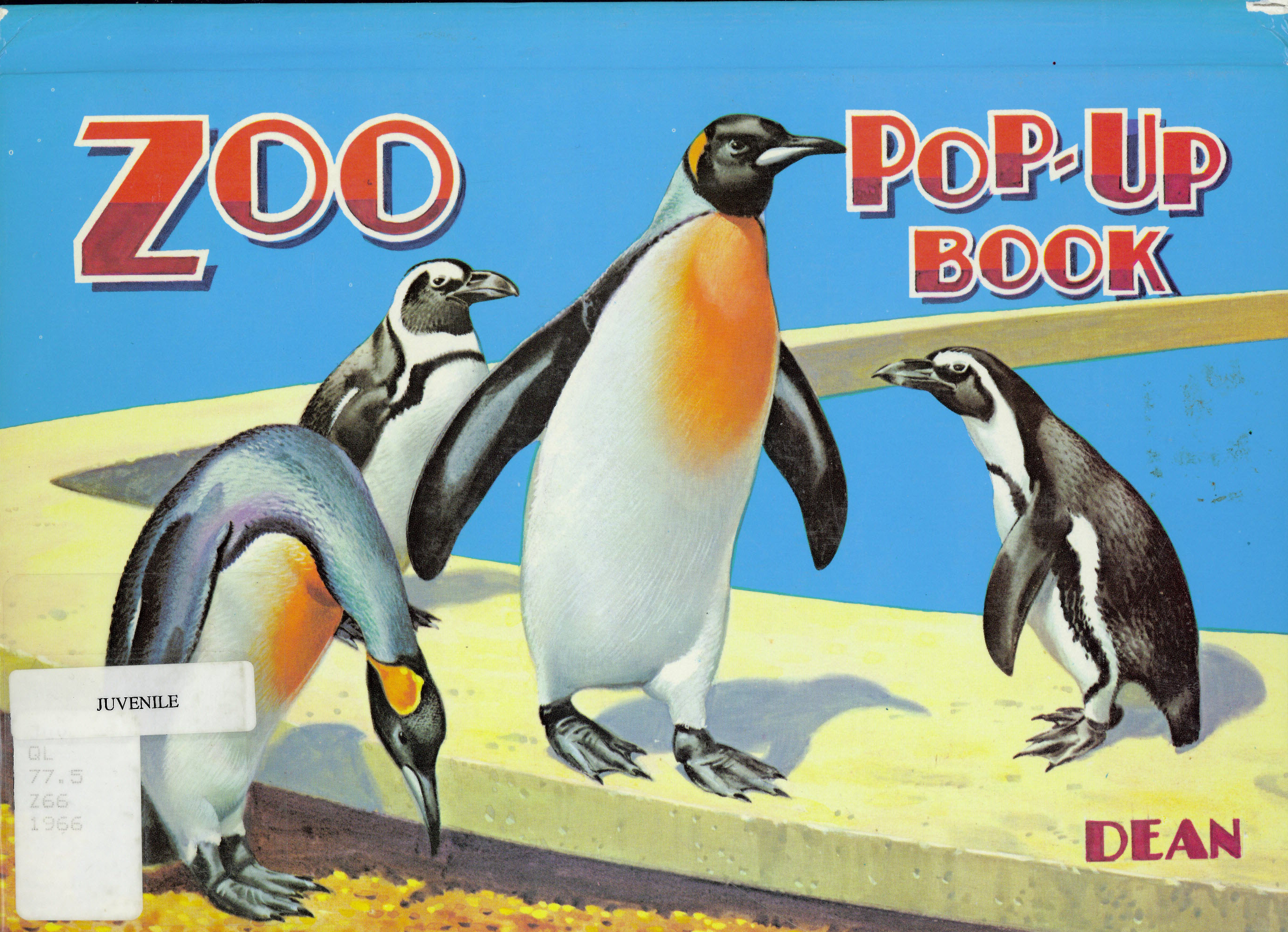 Zoo pop-up book.