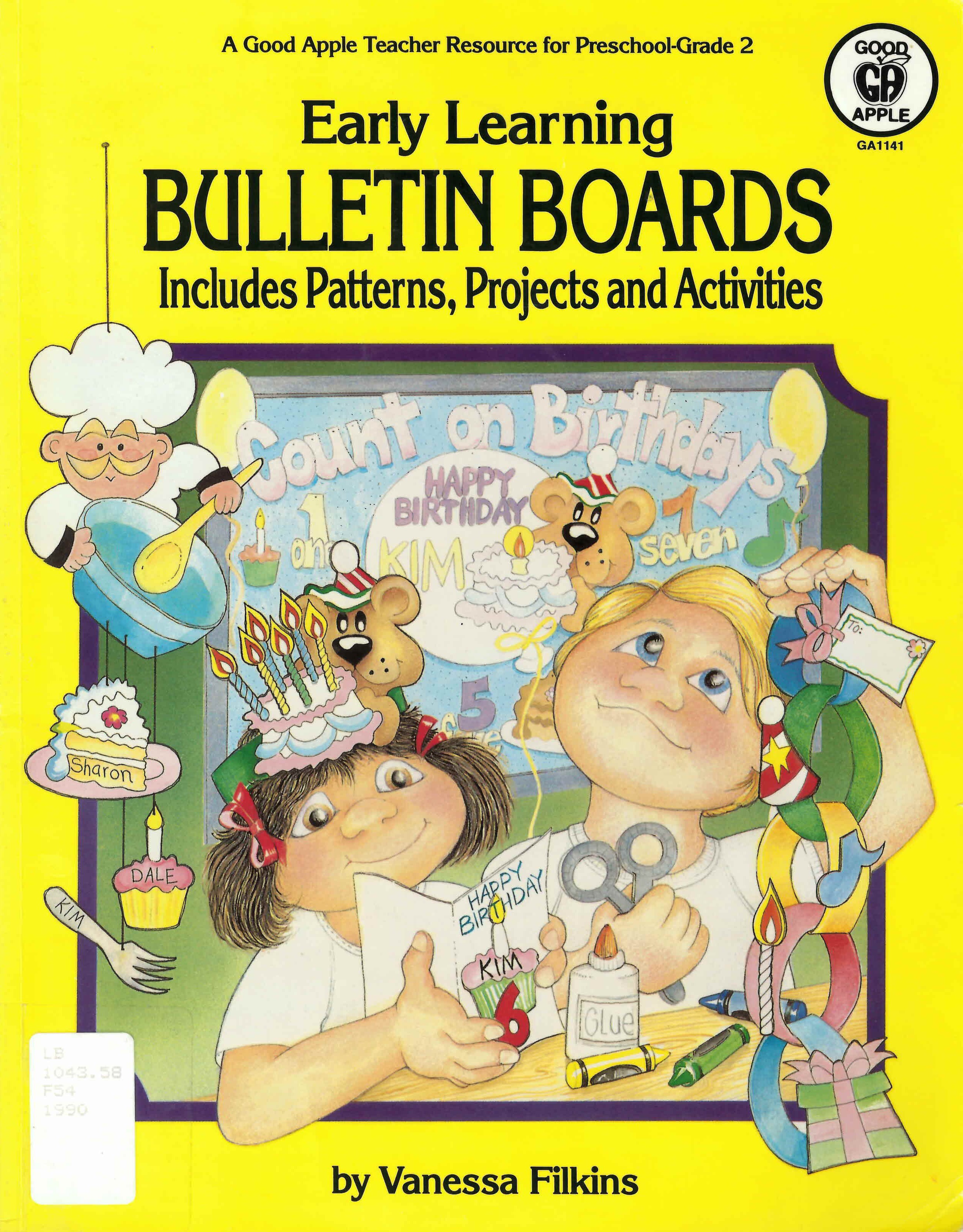 Early learning bulletin boards: : includes patterns, projects and activities