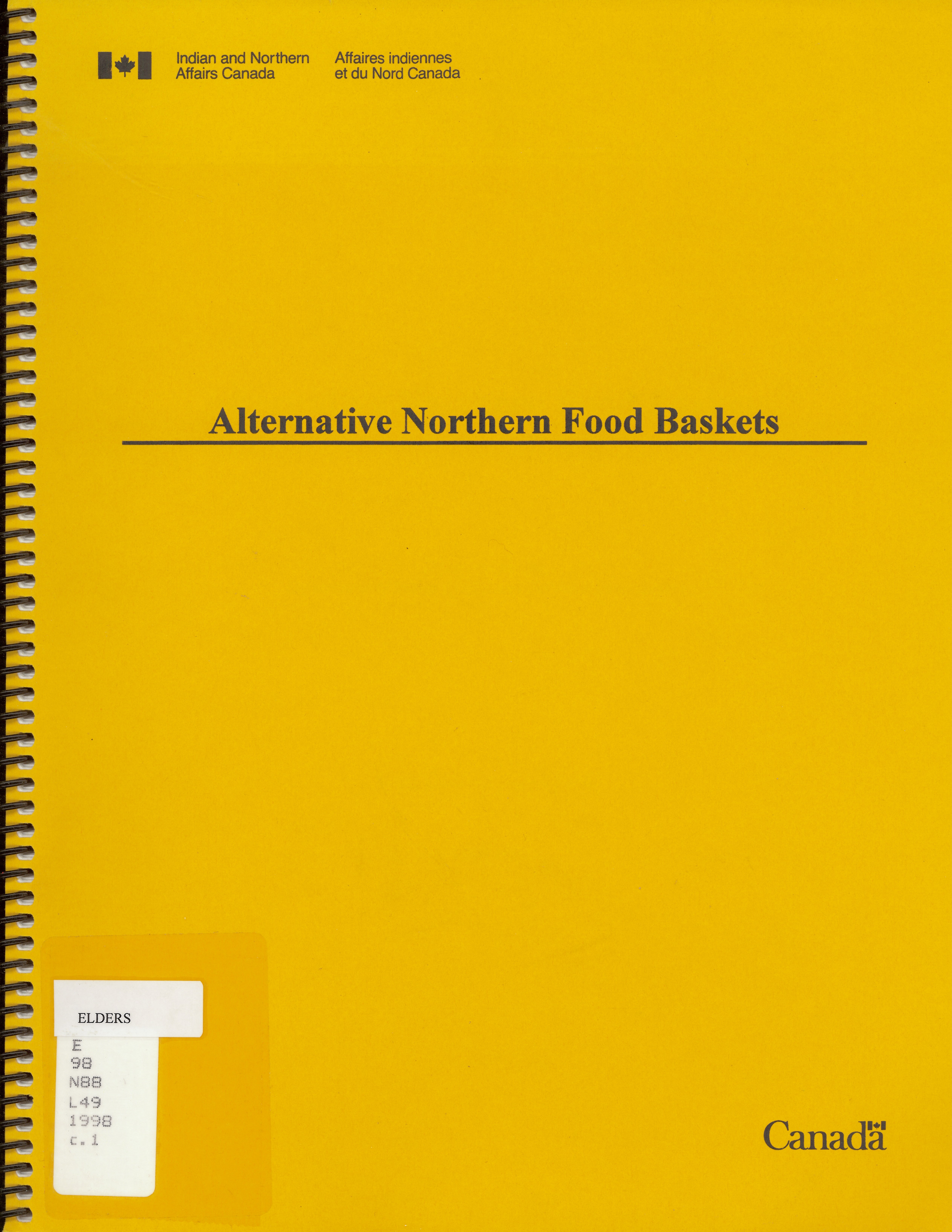 Alternative northern food baskets