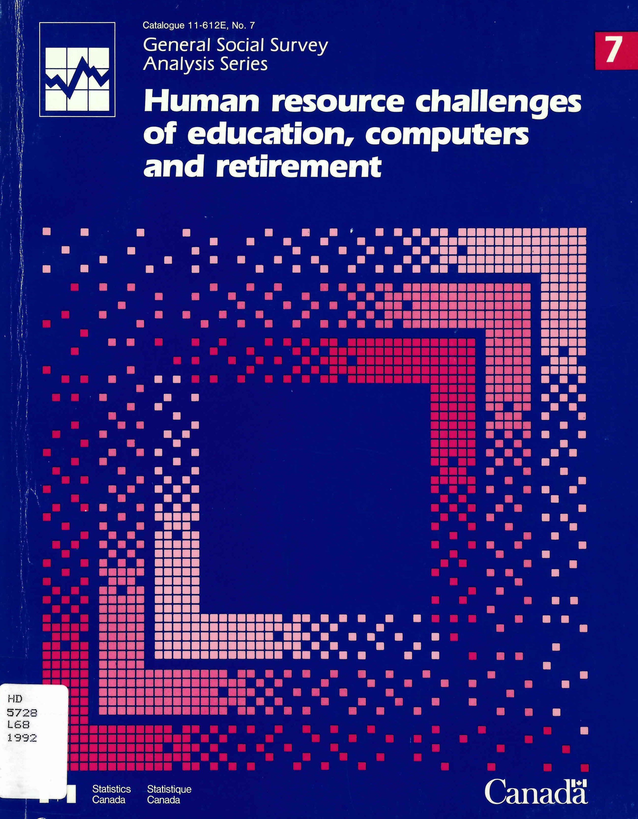 Human resource challenges of education, computers and retirement