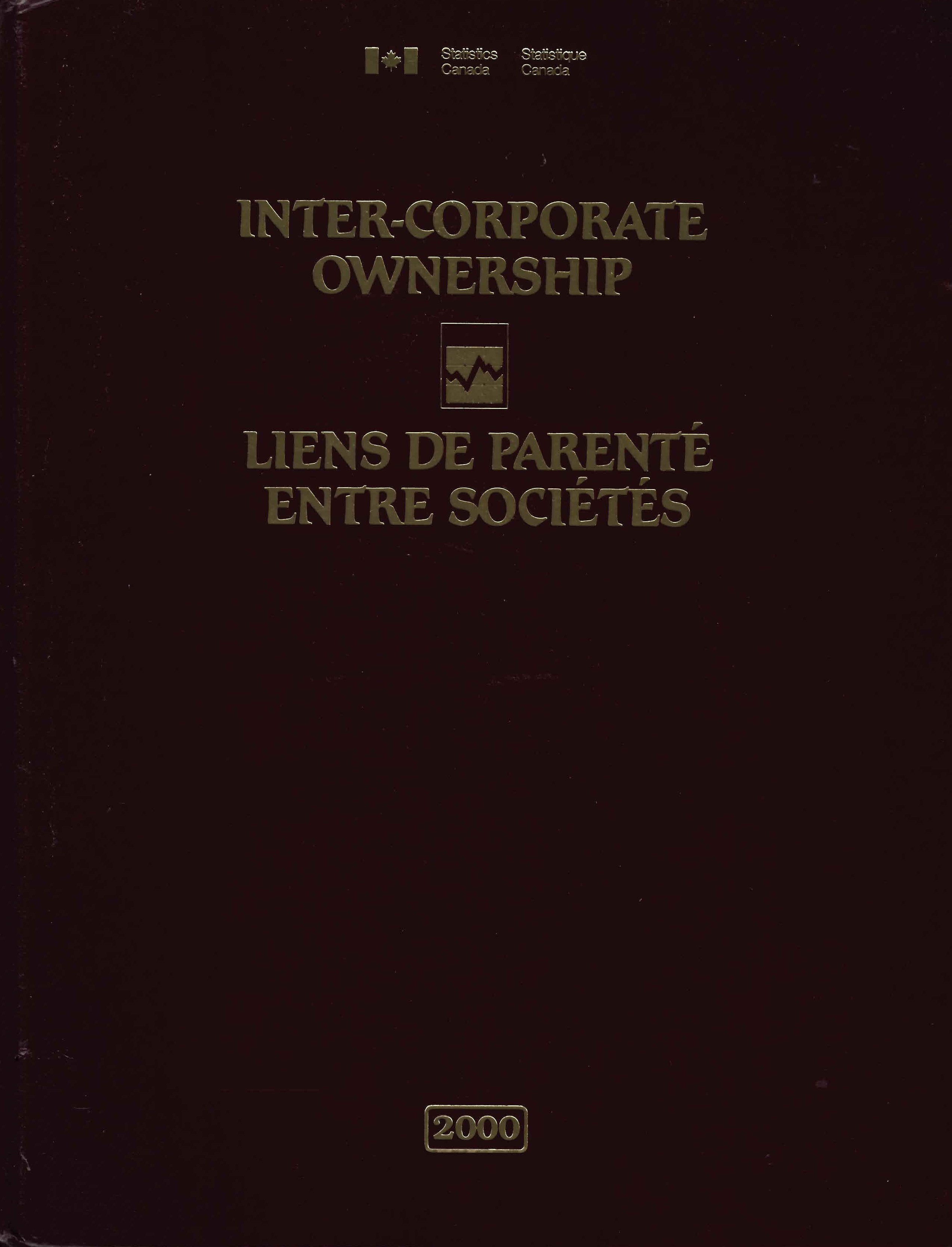 Inter-corporate ownership : Liens de parenté entre corporations.