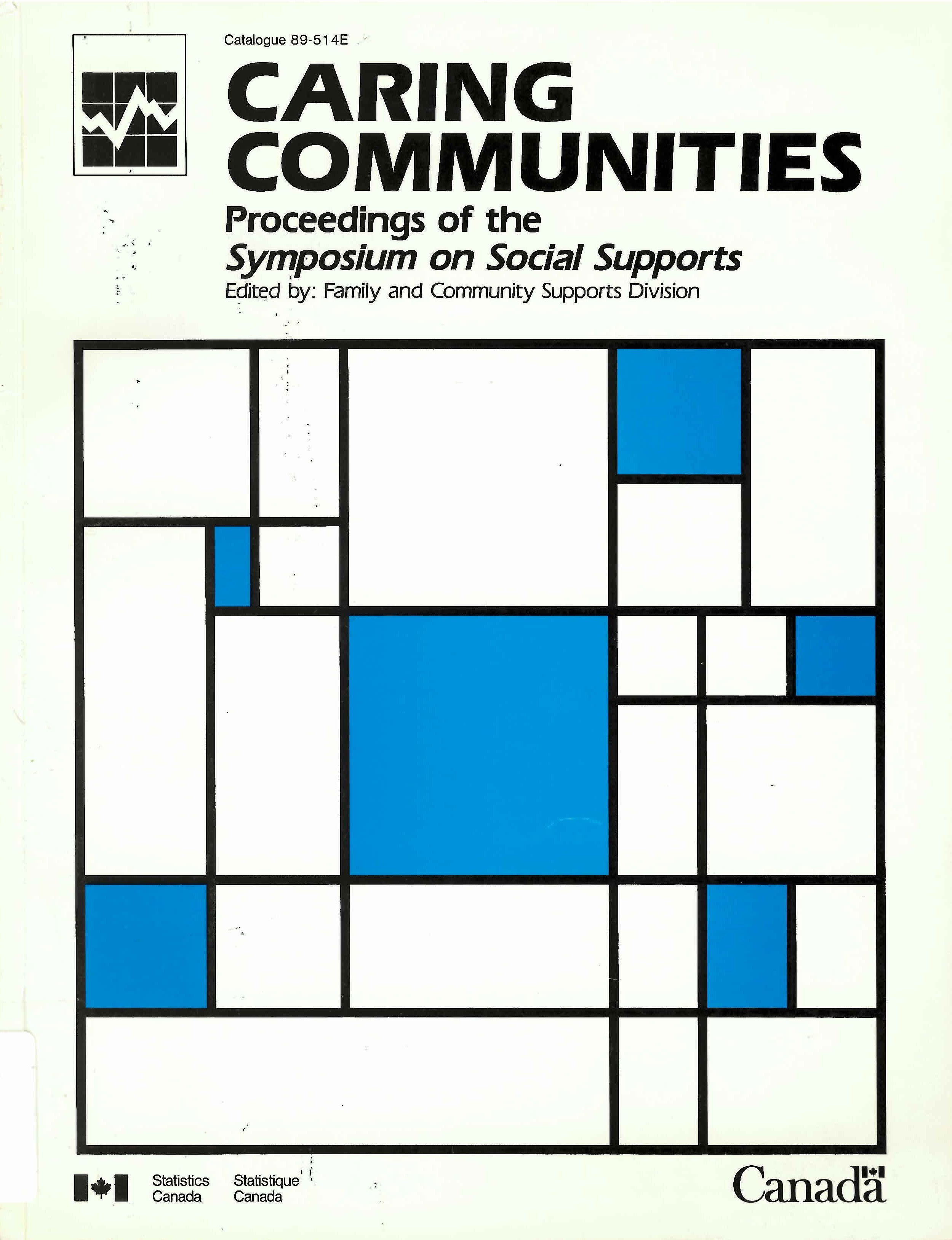 Caring communities: : proceedings of the Symposium on Social Supports /