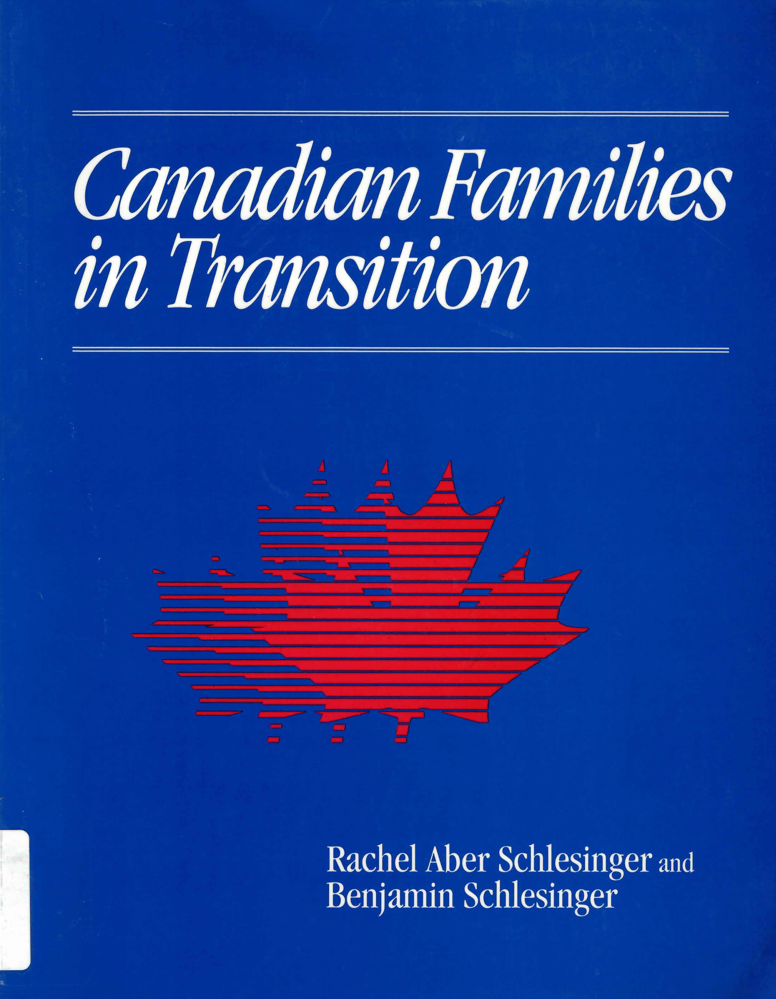 Canadian families in transition: : a workbook /