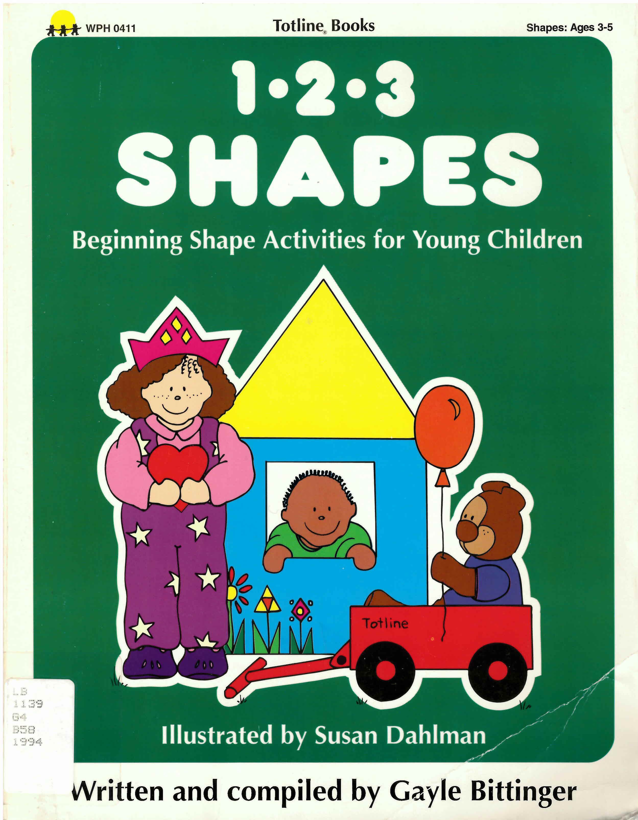 1-2-3 shapes: : learning shape activities for young children