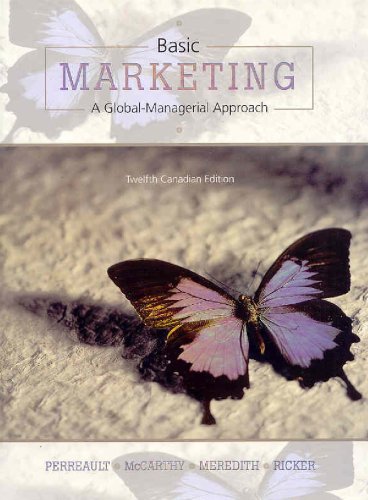 Basic marketing : a global-managerial approach
