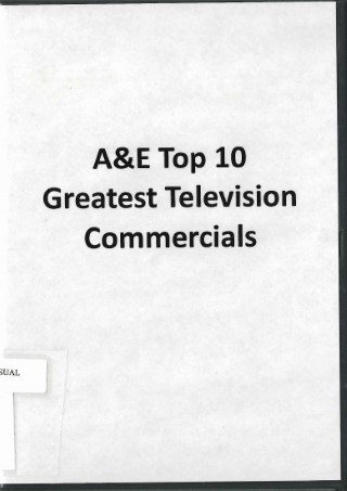 Greatest television commercials