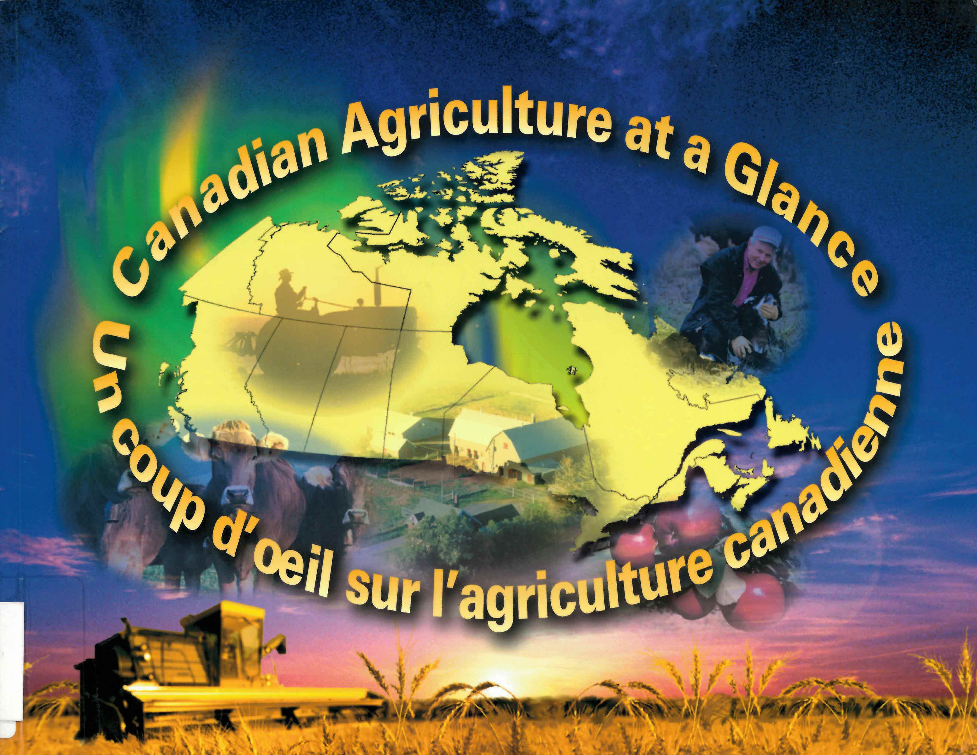 Canadian agriculture at a glance