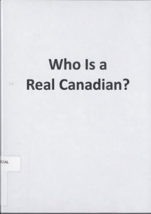 Who is a real Canadian?