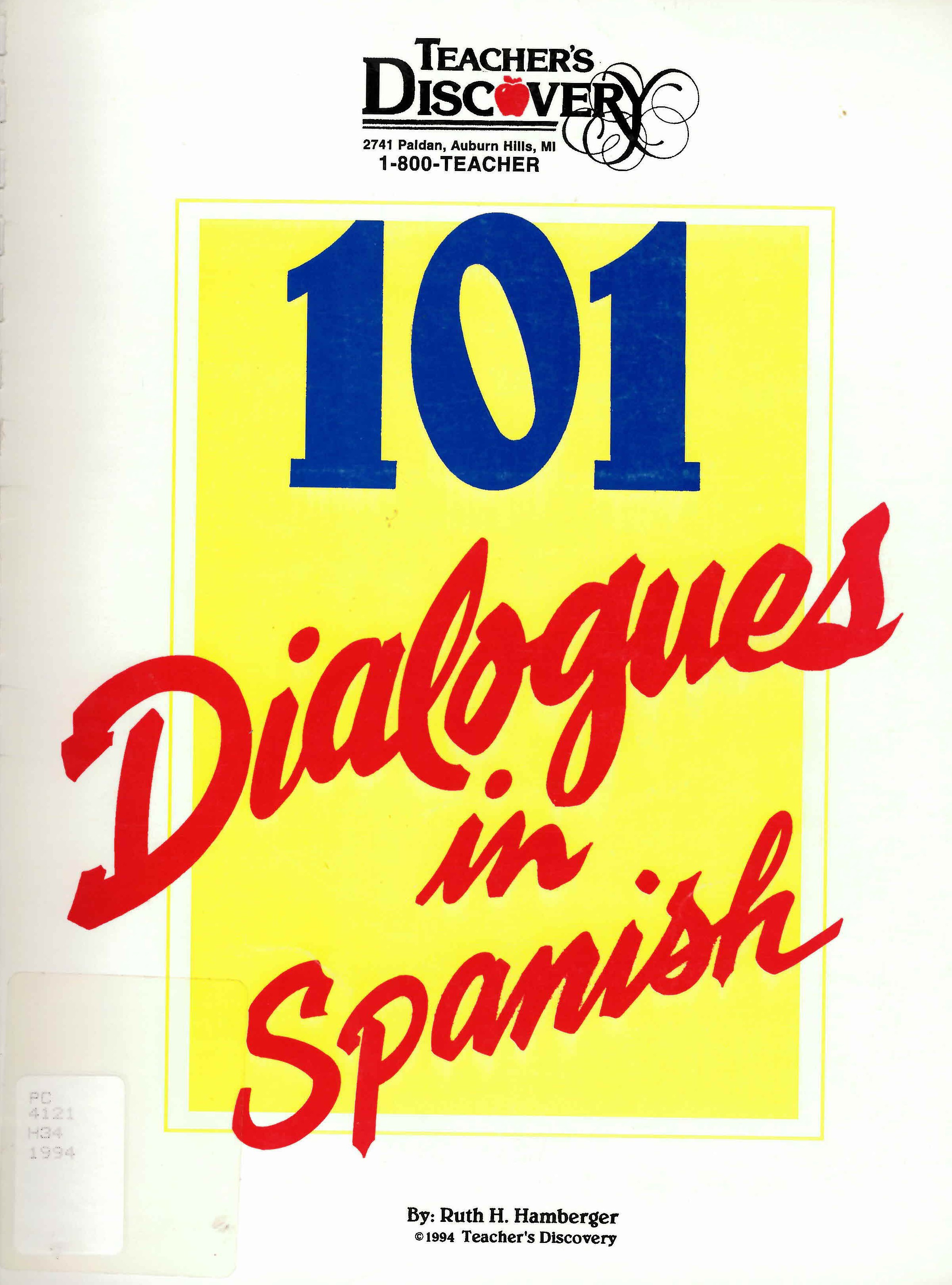 101 dialogues in Spanish