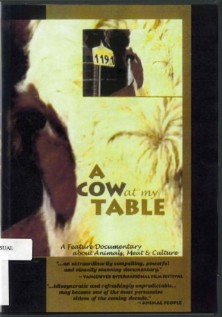 A cow at my table